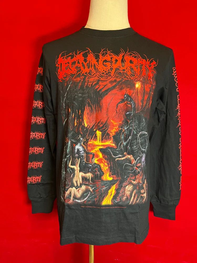 Band Tees Decaying Purity "The Existence of Infinite Agony" Longsleeve Size US XL / EU 56 / 4 - 1 Thumbnail