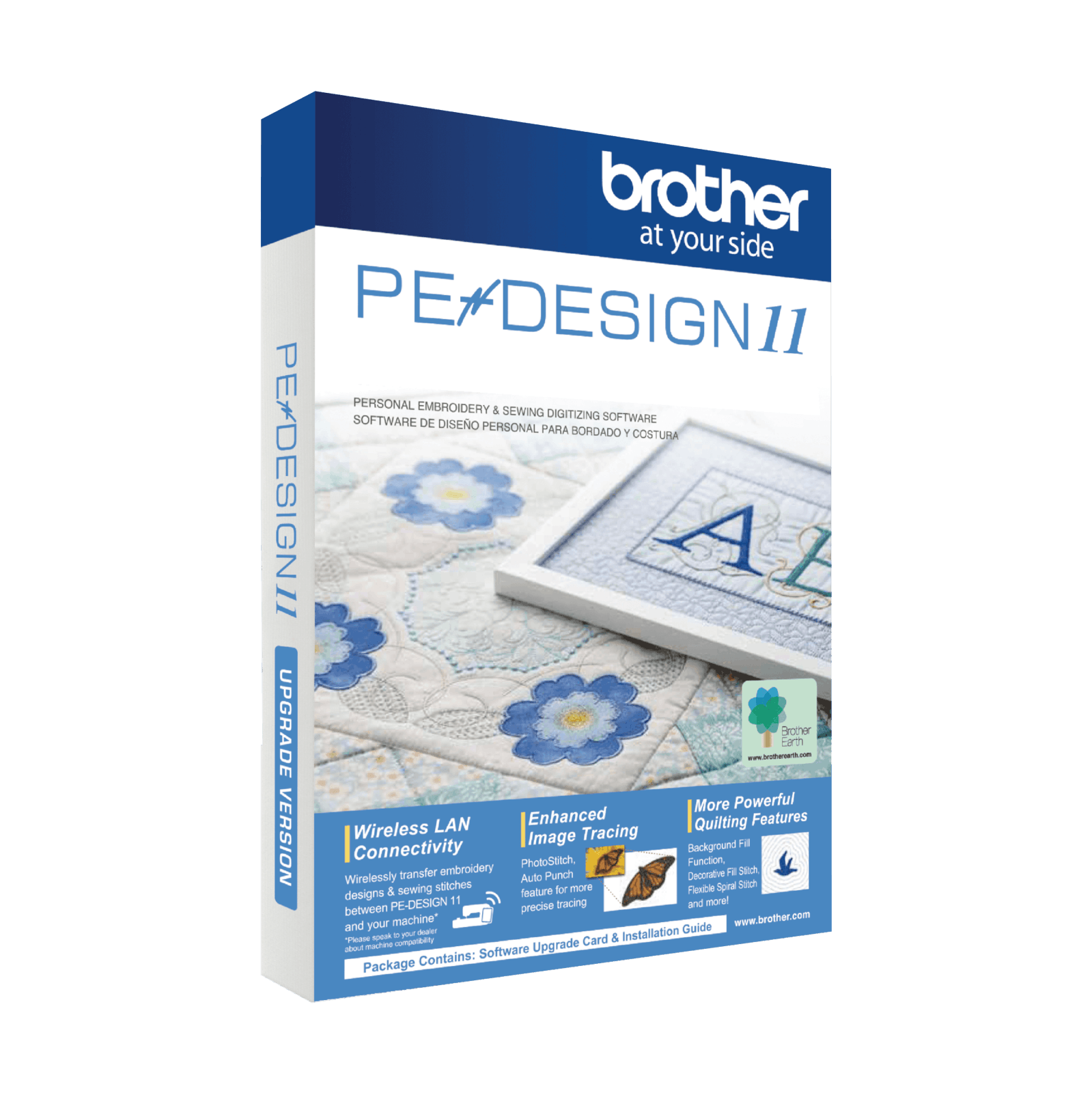 Blood Brother PE Design-11 Digitizing, Sewing, Scanning Embroidery ...