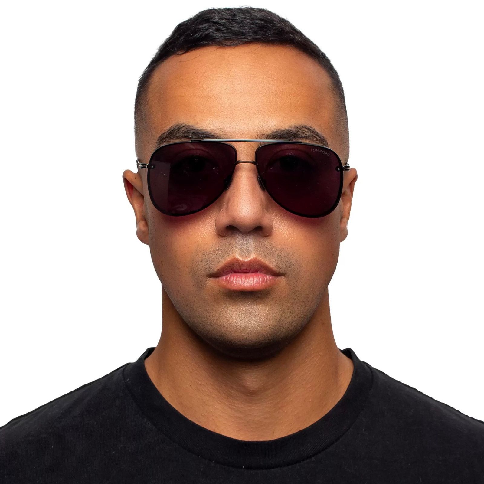 Tom Ford New, TOM FORD Leon Sunglasses TF1071 01A Authentic Size ONE SIZE - 15 Thumbnail