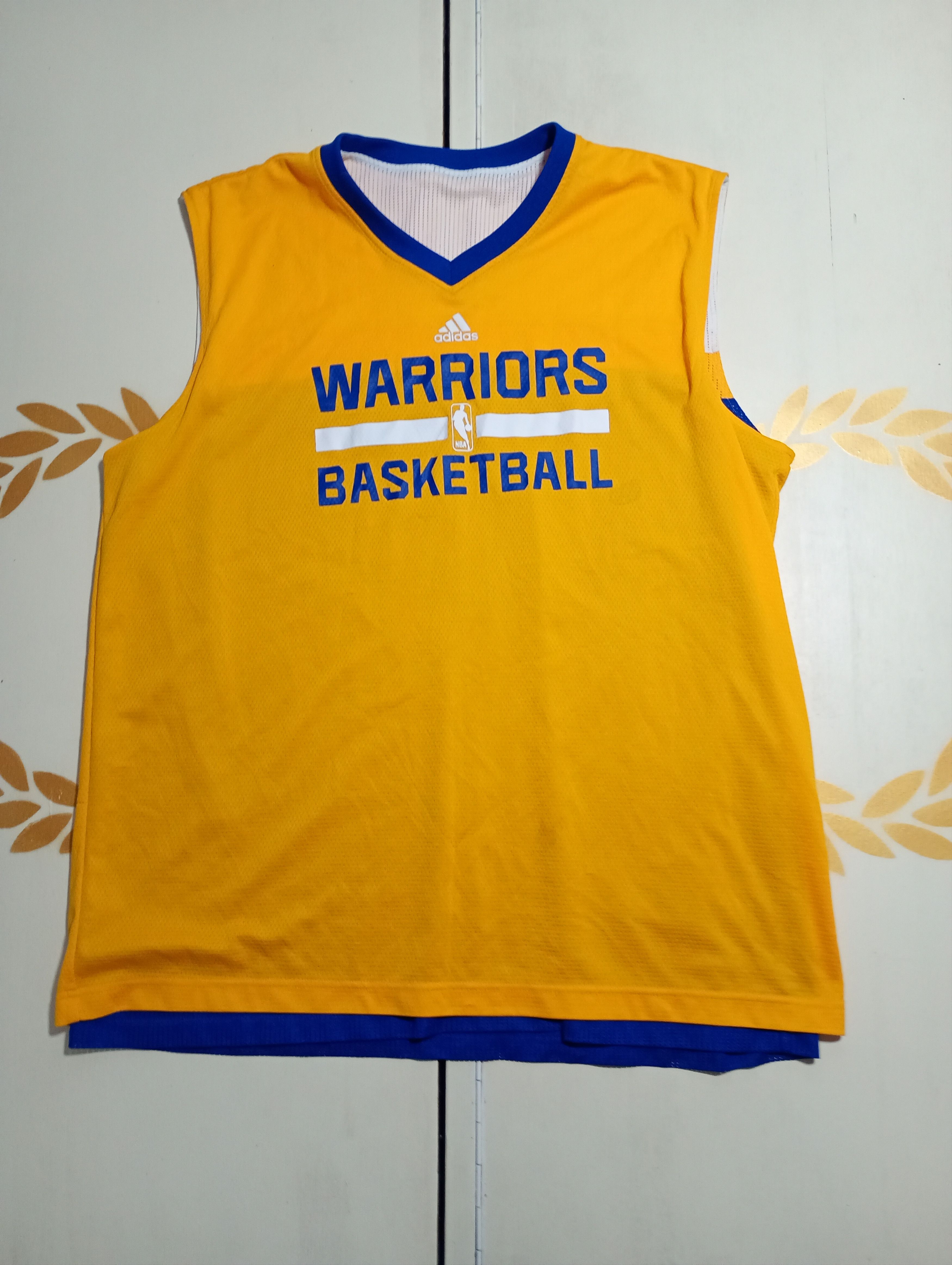 Adidas Adidas Golden State Warriors Reversible Jersey 2017 Size US XL / EU 56 / 4 - 1 Thumbnail