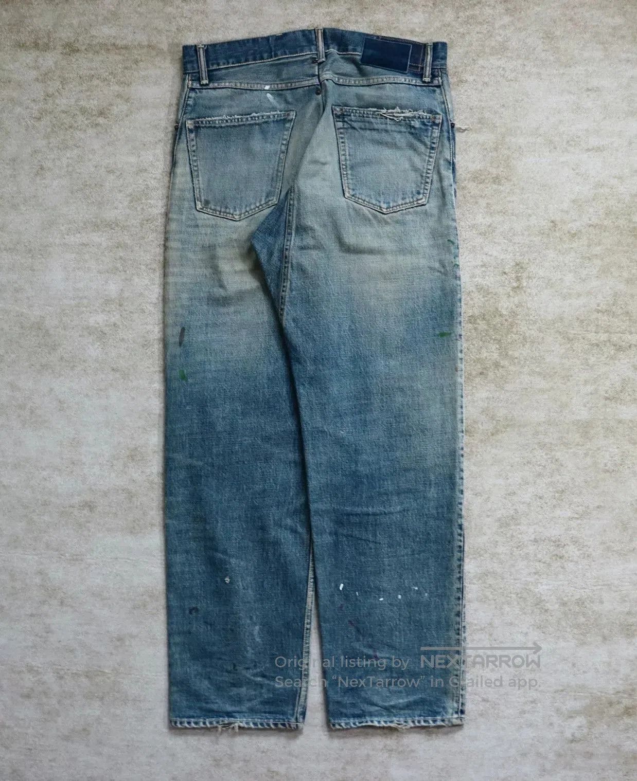 Visvim Visvim Hakama Pants Crash Denim 19SS. Size US 28 / EU 44 - 2 Thumbnail