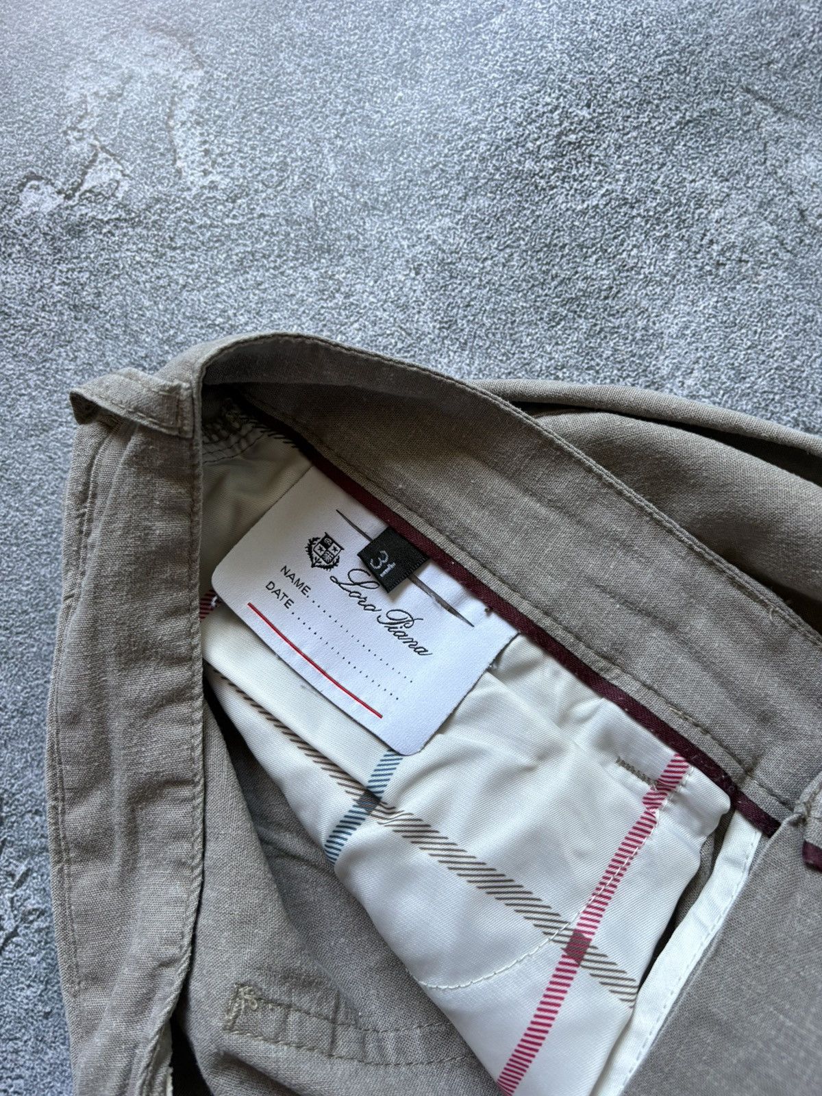 Loro Piana Vintage Loro Piana Luxury Old Money Beige Pants Size 31 Size US 31 - 8 Thumbnail