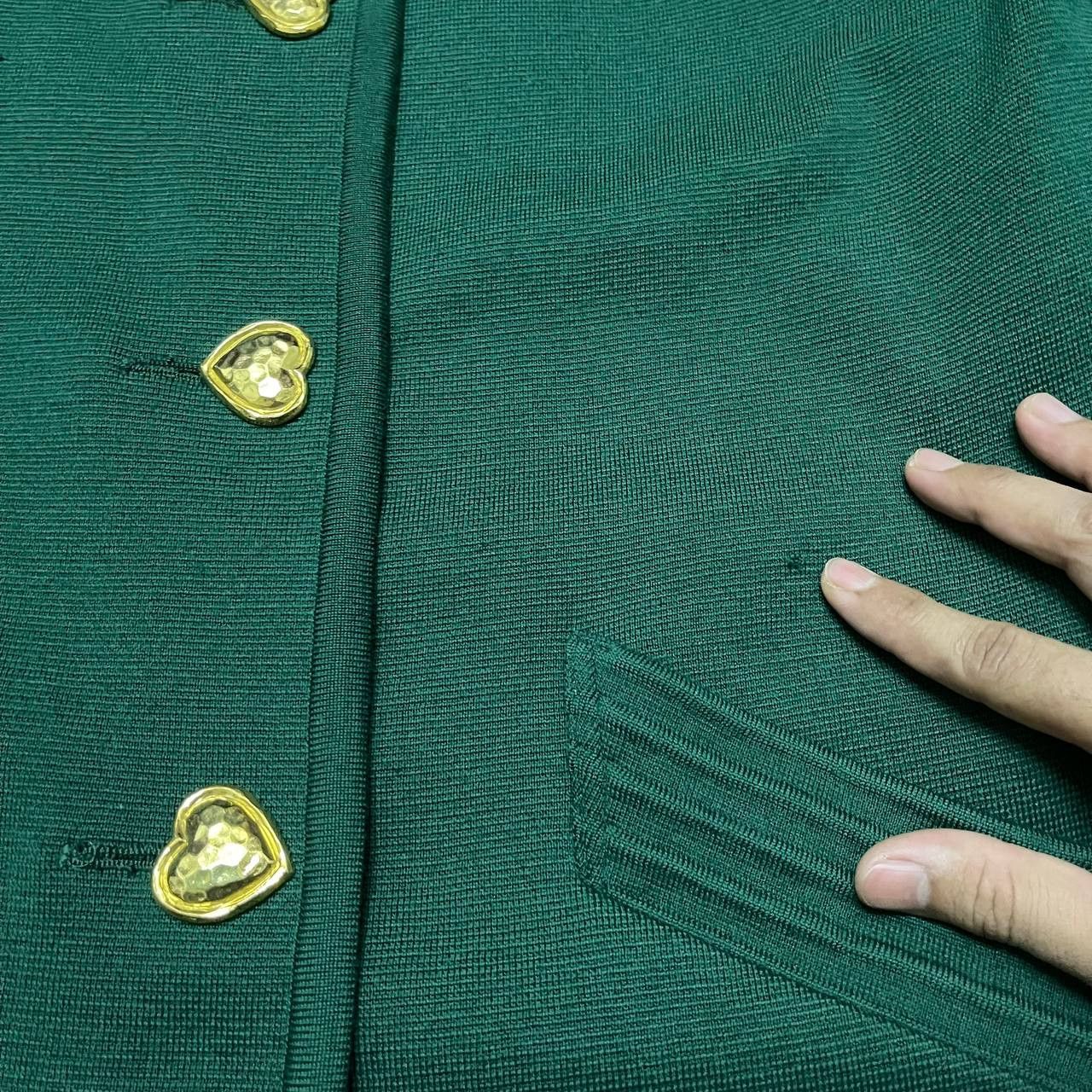 Yves Saint Laurent Vintage YSL Yves Saint Laurent Wool Coat Love Button Size M / US 6-8 / IT 42-44 - 7 Thumbnail