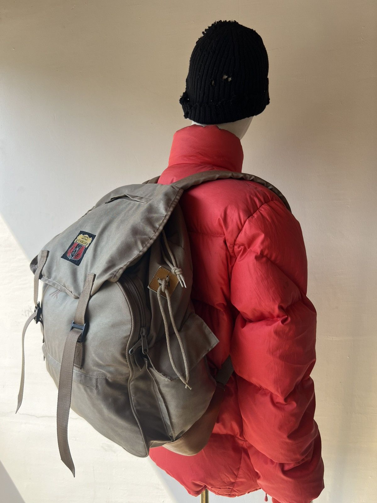 Asics Vintage 80s ASICS GTO Nylon PU Backpack Made in Japan Size ONE SIZE - 1 Thumbnail