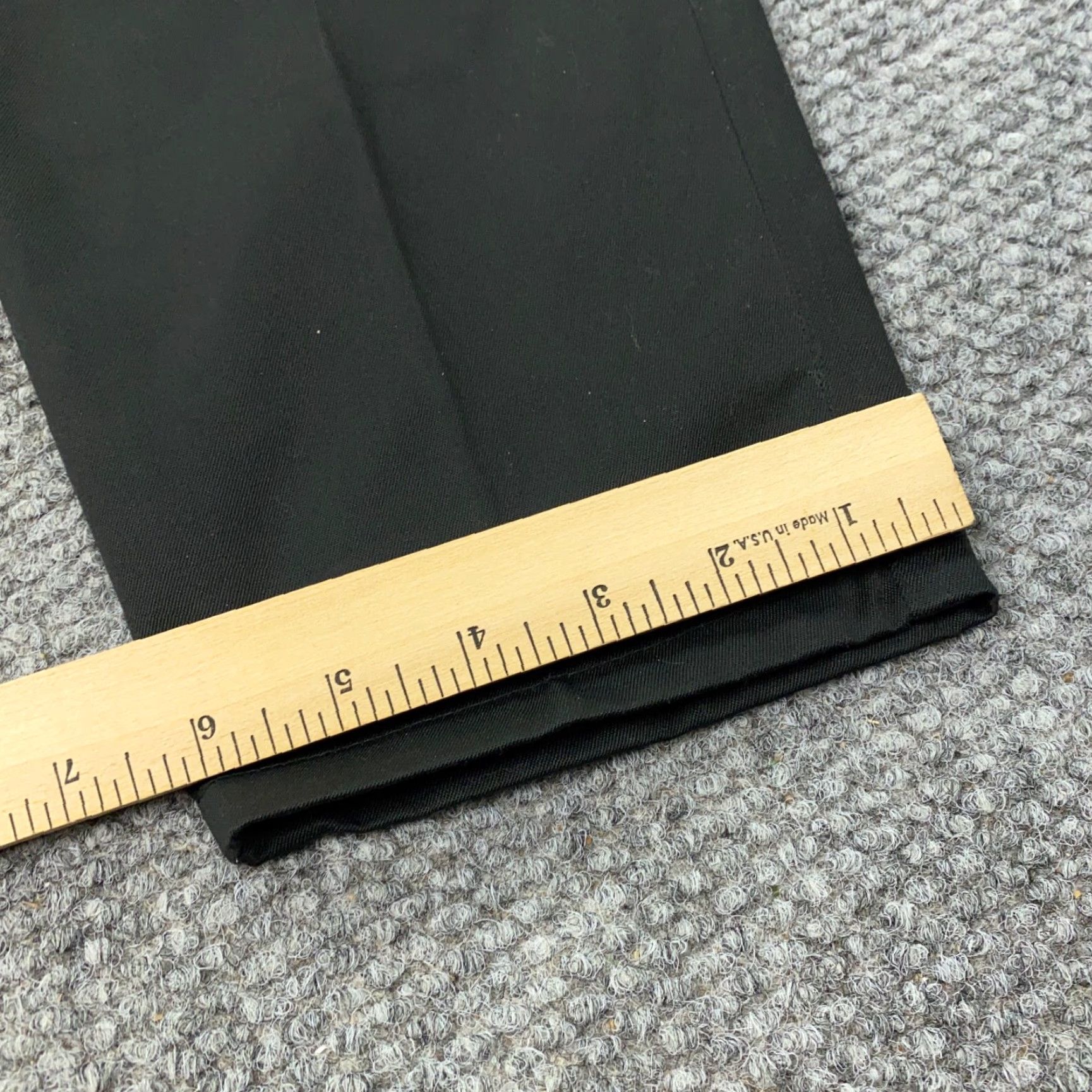 Vintage VINTAGE Gitano Jeans Womens Size 16 Black Tapered High-Rise Mom 80s NWT Size 38" / US 16 / IT 52 - 6 Thumbnail