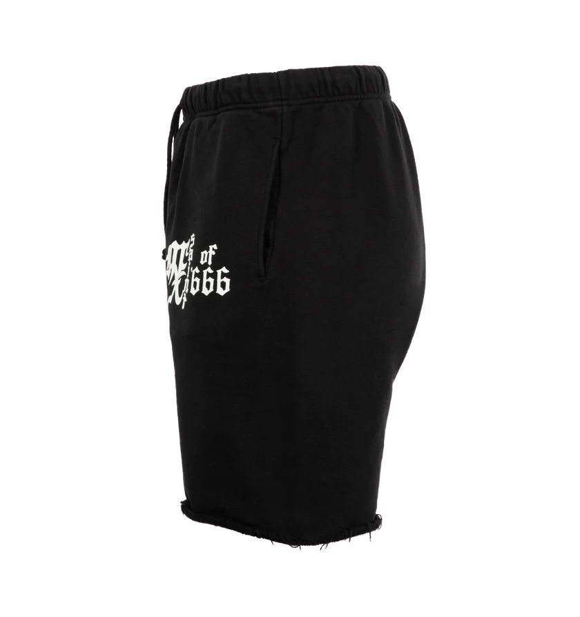 Saint Michael o1h1sh10525 Sweat Shorts in Black Size US 34 / EU 50 - 2 Thumbnail