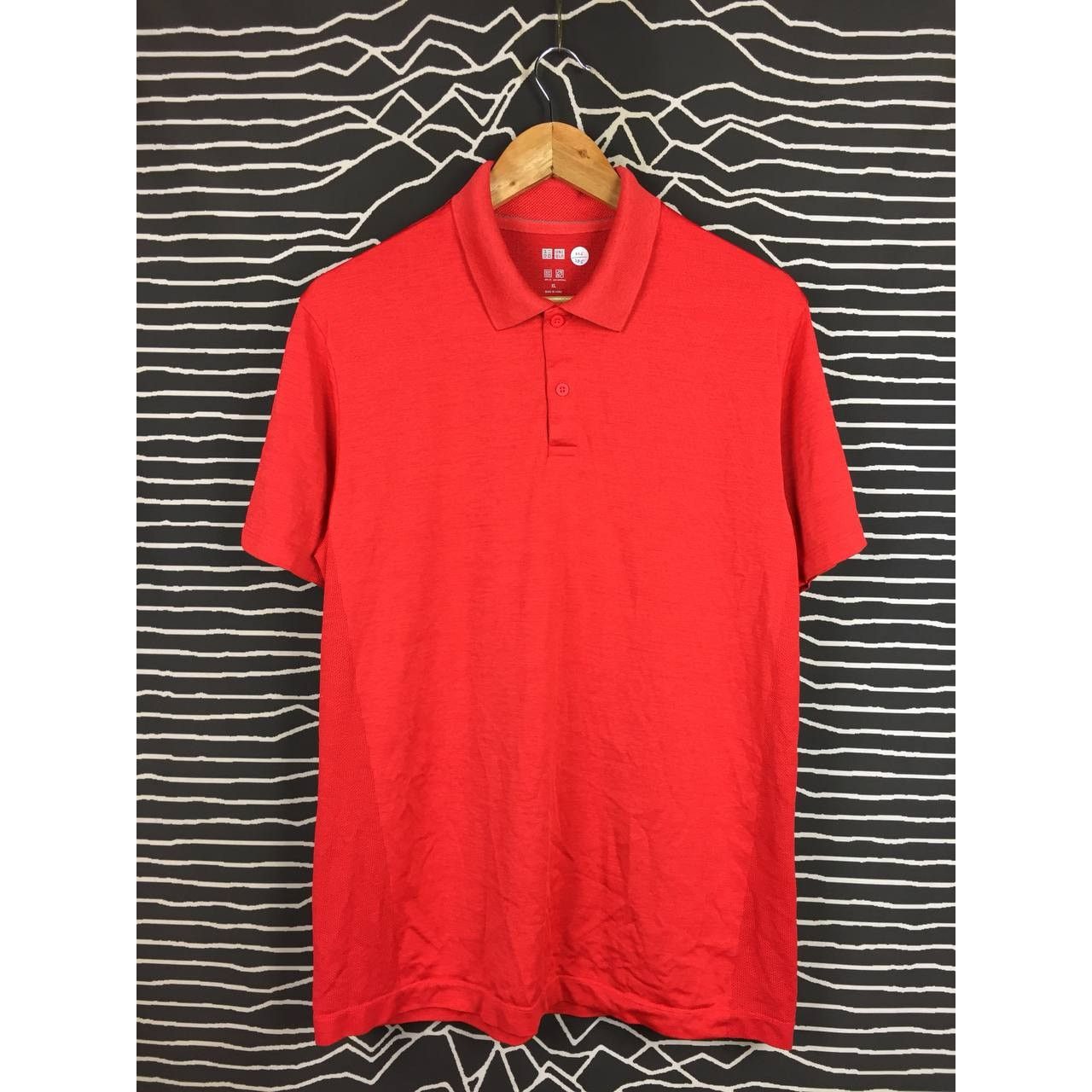 Japanese Brand × Uniqlo Uniqlo DRY-EX Anti-Bacterial Short Sleeve Polo Tee Size L Size US L / EU 52-54 / 3 - 1 Thumbnail