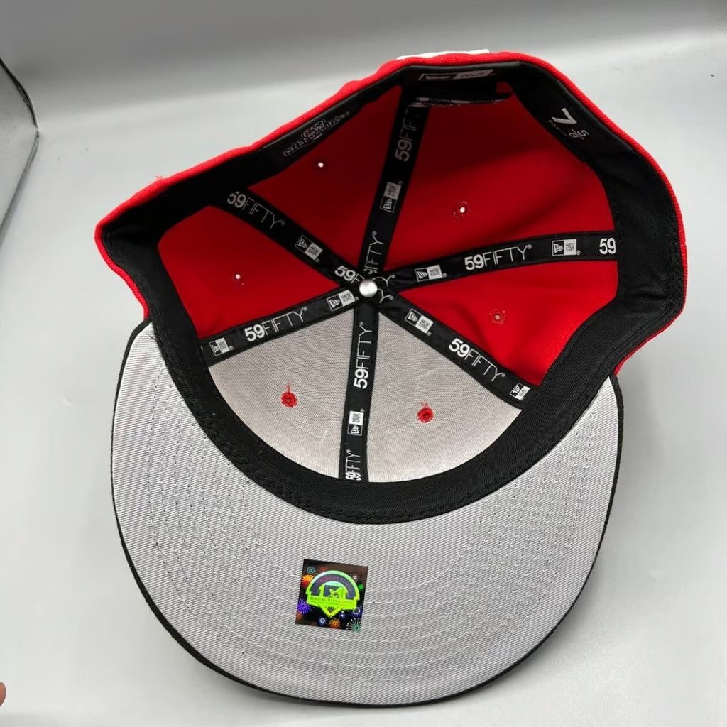 New Era Melbourne Aces Hat Men 7 5/8 59Fifty New Era ABL Fitted Cap Size ONE SIZE - 7 Thumbnail