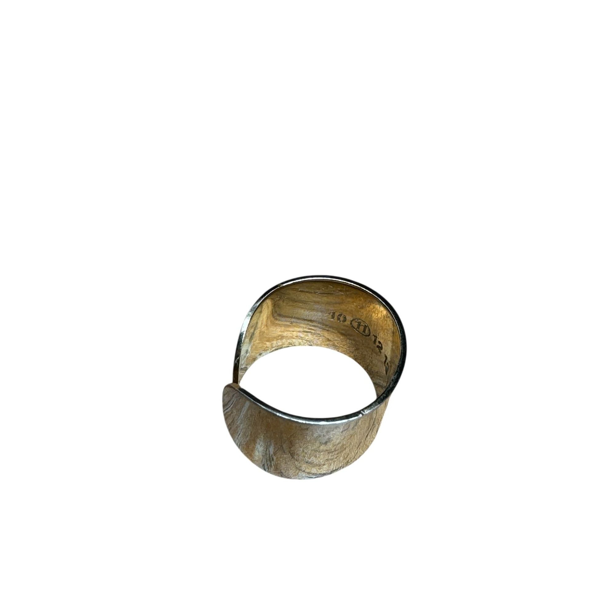 Maison Margiela Maison Margiela Line 11 Gold-Tone Sculptural Ring US 3 Size ONE SIZE - 4 Thumbnail
