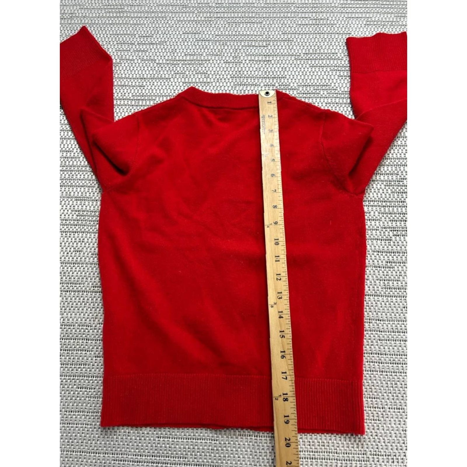 Vintage Kate Spade Sweater Womens Xxs Red Wool Knit Cardigan Size XXS / US 00 / IT 34 - 7 Thumbnail