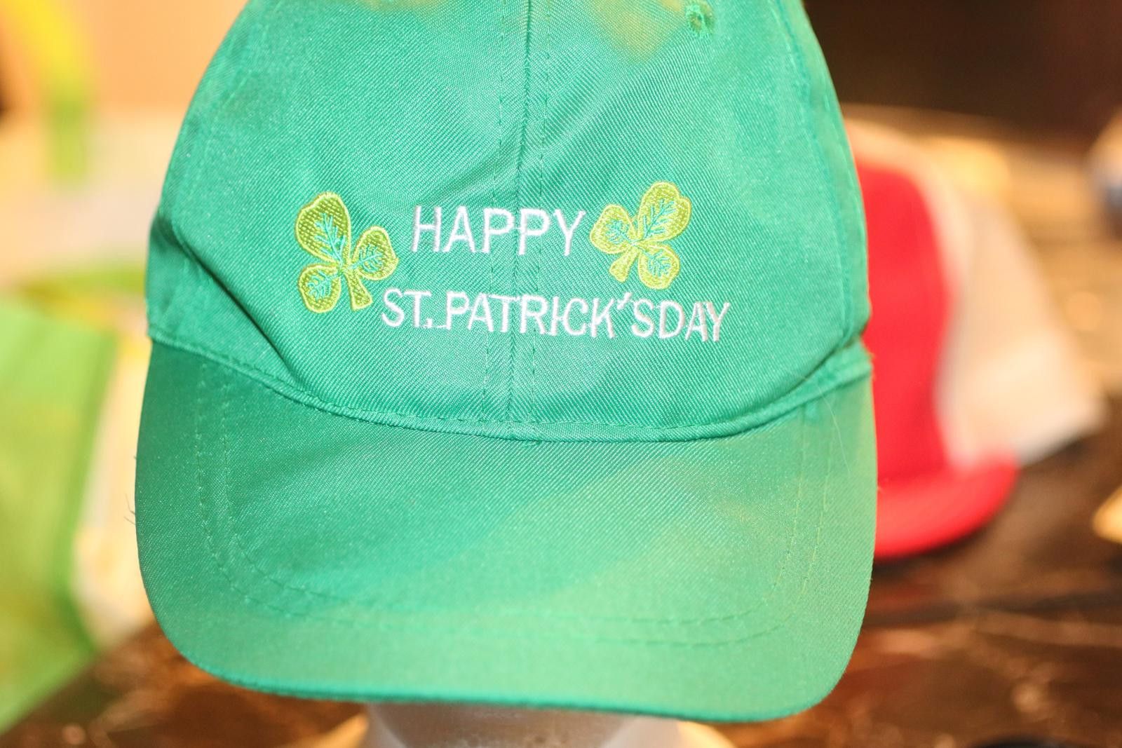 Other St. Patrick’s Day Green Shamrock Hat Embroidered Clover Cap Size ONE SIZE - 1 Thumbnail