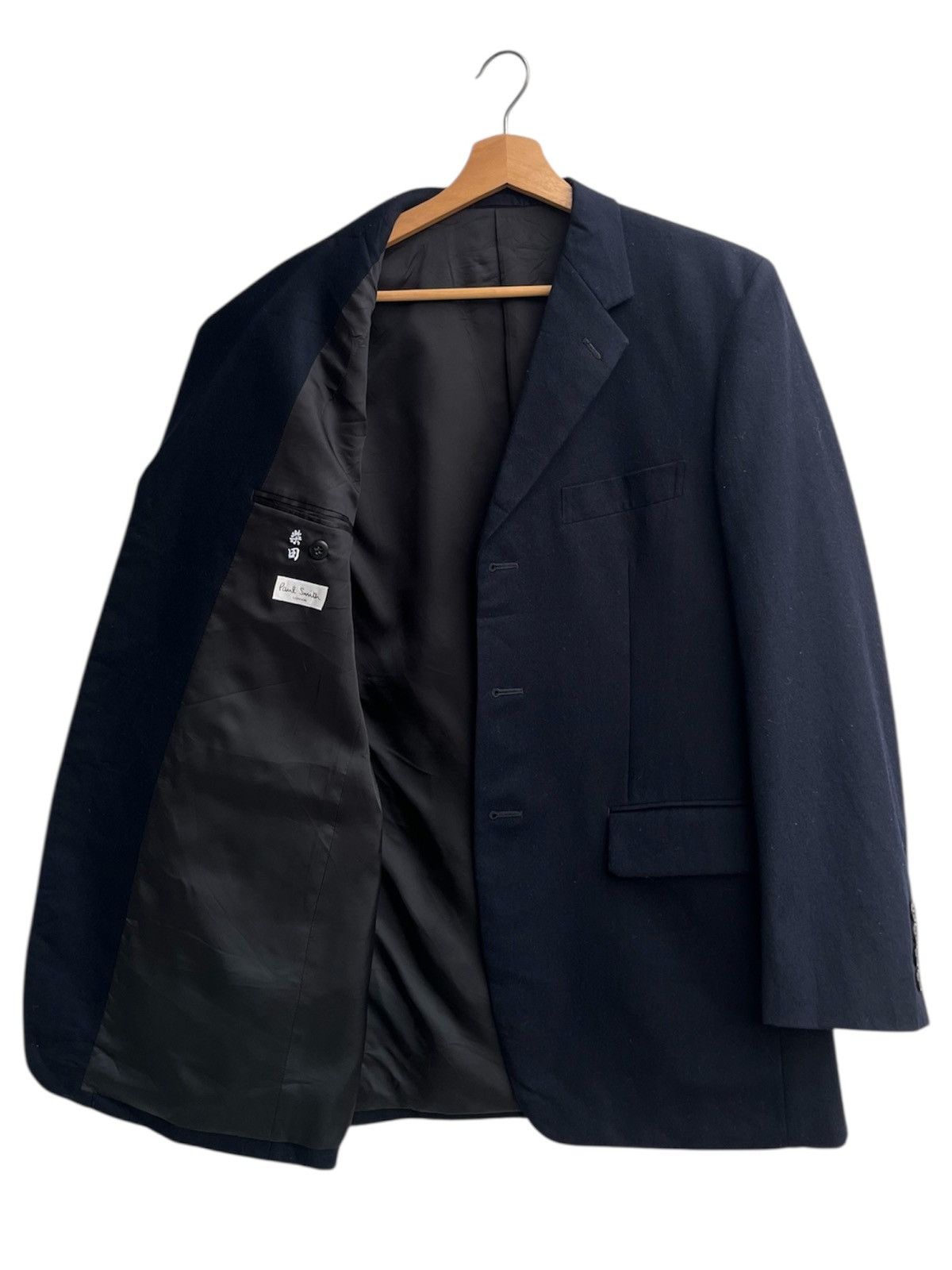 Paul Smith Paul Smith Ethomas Fabric Navy Wool Jacket Size US M / EU 48-50 / 2 - 3 Thumbnail