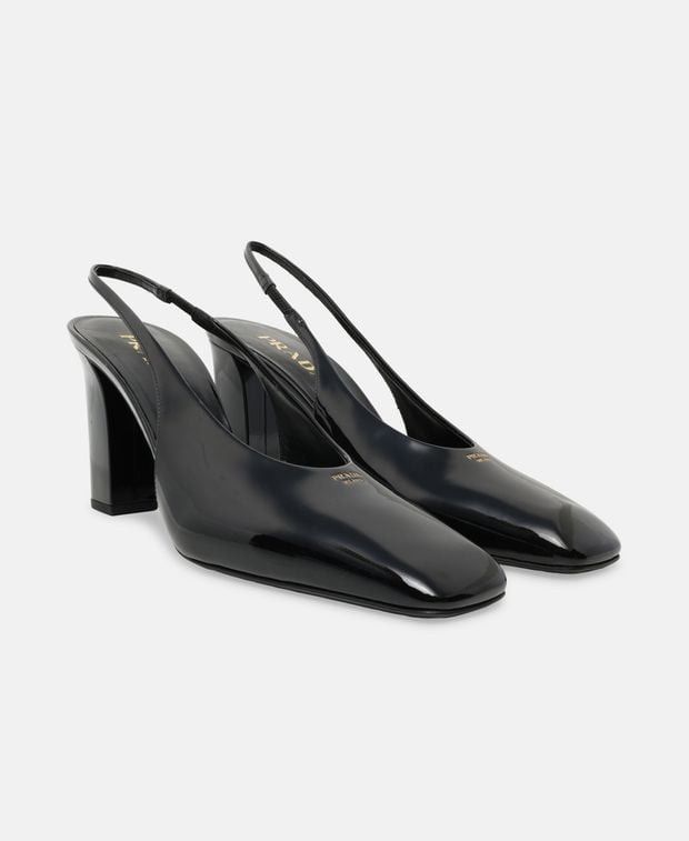 Slingback Pumps Donna in Black, Women's (Size 7)