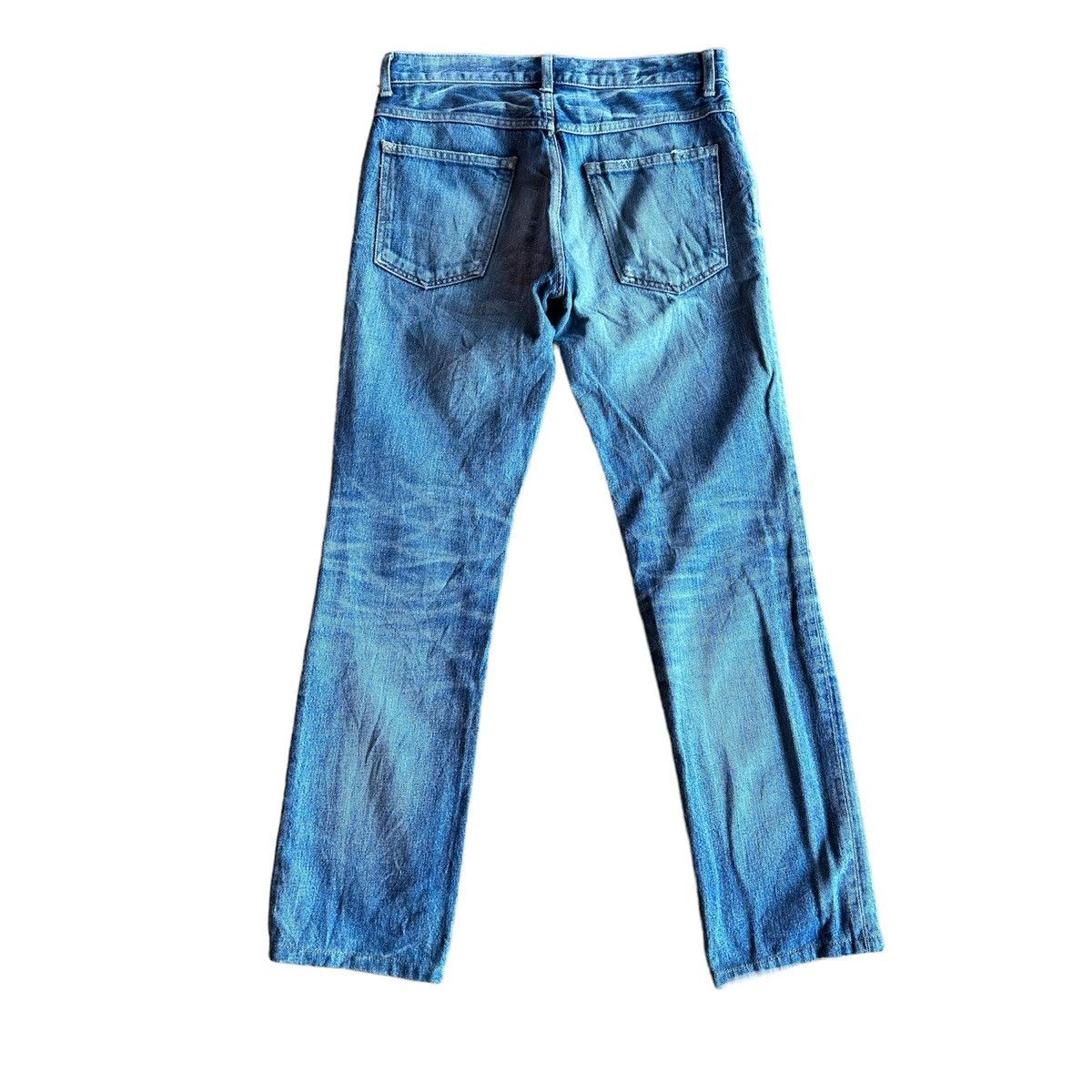 Japanese Brand Distressed Denim Vintage LOUNGE LIZARD Japan Jeans Pants W30 Size US 30 / EU 46 - 2 Thumbnail