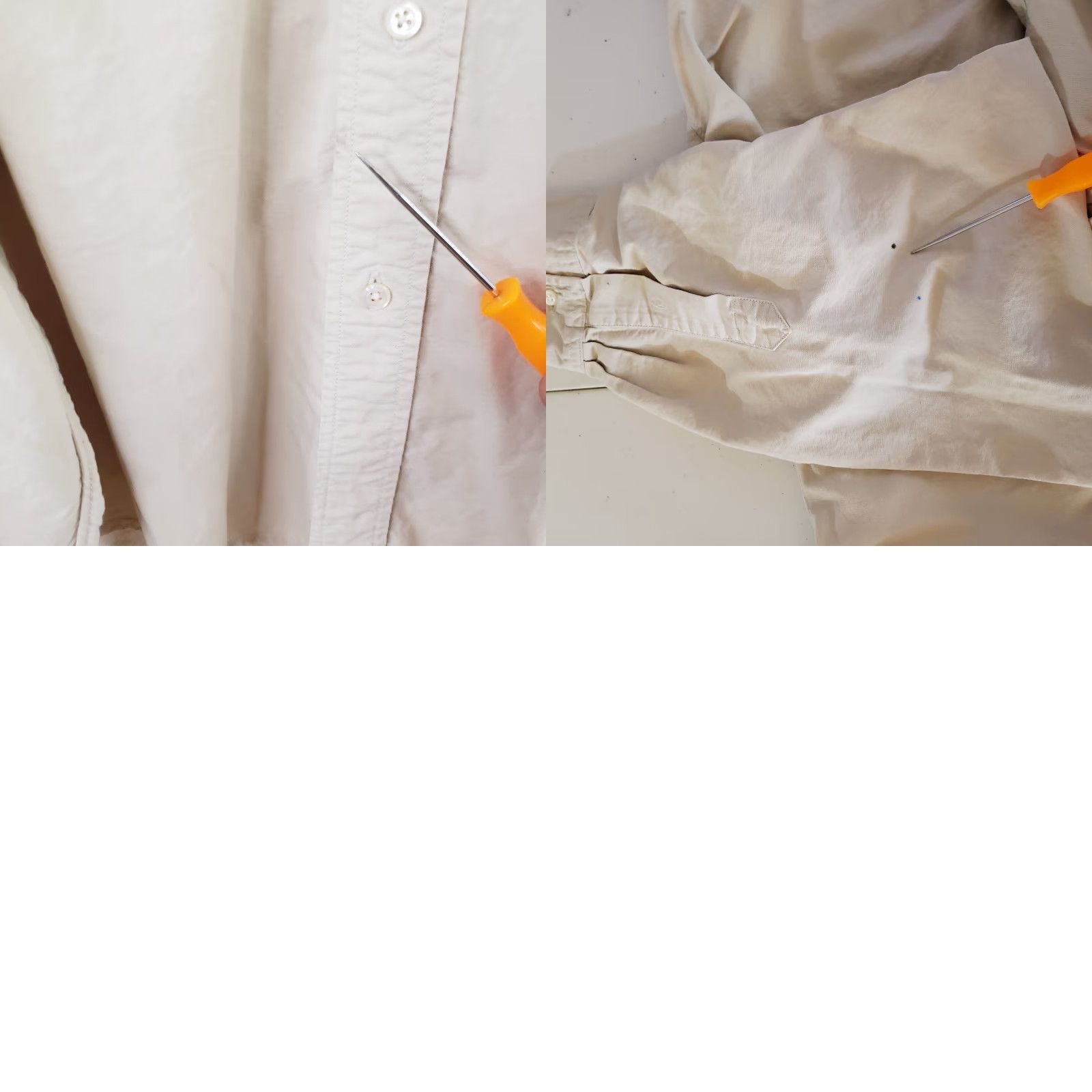 Ralph Lauren Ralph Lauren Jeans Company Men's Button-Up Shirt Long Sleeve Beige XL Button-Down Collar Casual Workwear Size US XL / EU 56 / 4 - 10 Thumbnail