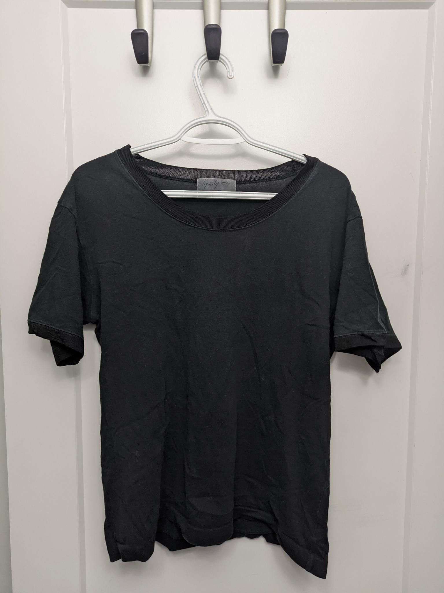 Pour Homme Short-Sleeve T-Shirt with Ribbed Detailing