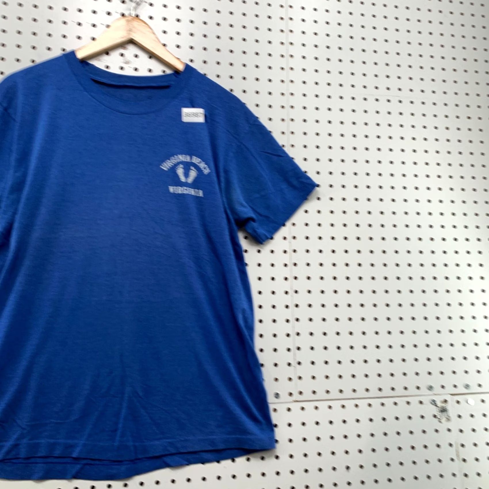 Vintage VINTAGE 80s Virginia Beach Shirt Mens Medium Blue Single Stitch Made USA Size US M / EU 48-50 / 2 - 4 Thumbnail