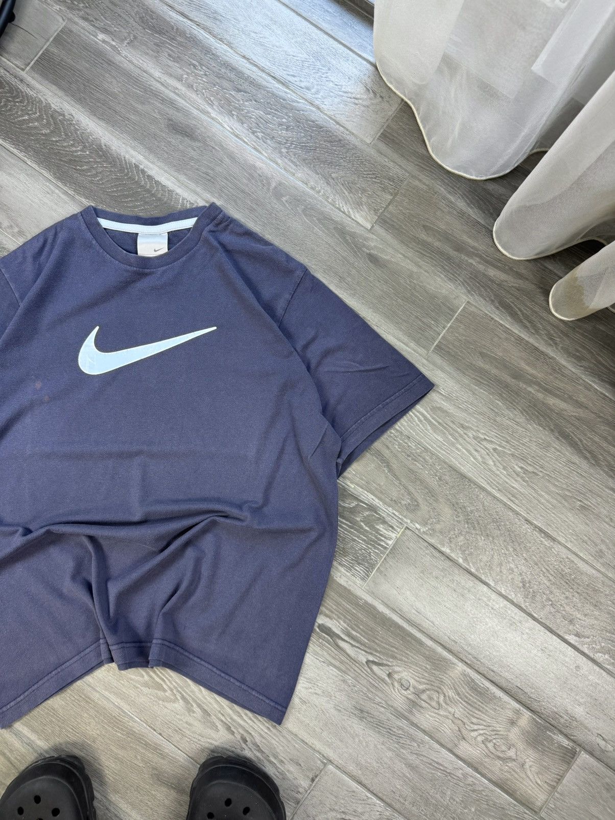 Vintage Vintage Nike Challenge Court Centre Logo Tee Size US L / EU 52-54 / 3 - 3 Thumbnail
