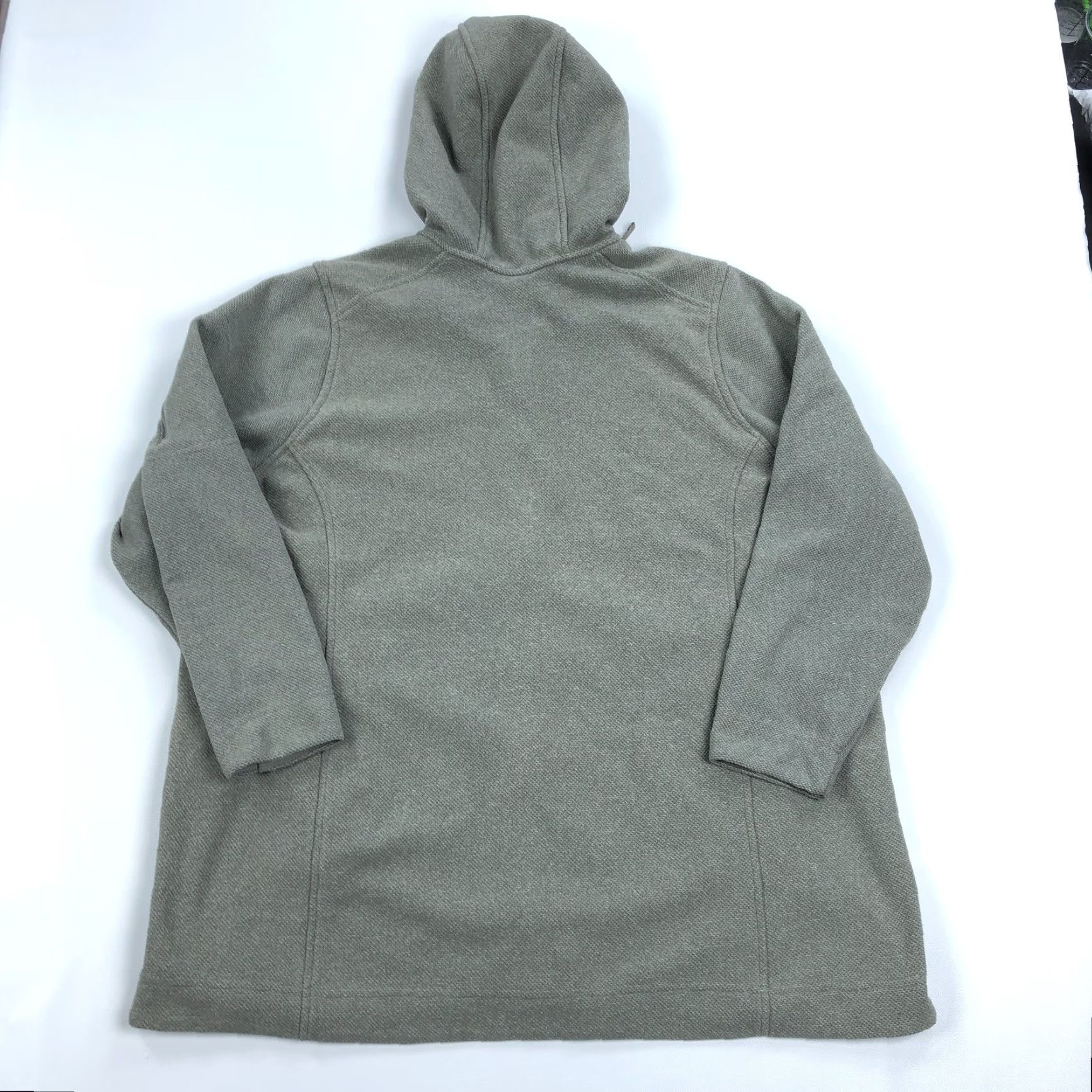 Duluth Trading Company Duluth Sweatshirt Womens 2X Plus Gray Hoodie Tunic Length Thermal Cotton Blend Pockets Shirt/Outerwear Winter Fall Spring Size XXL / US 16-18 / IT 52-54 - 4 Thumbnail