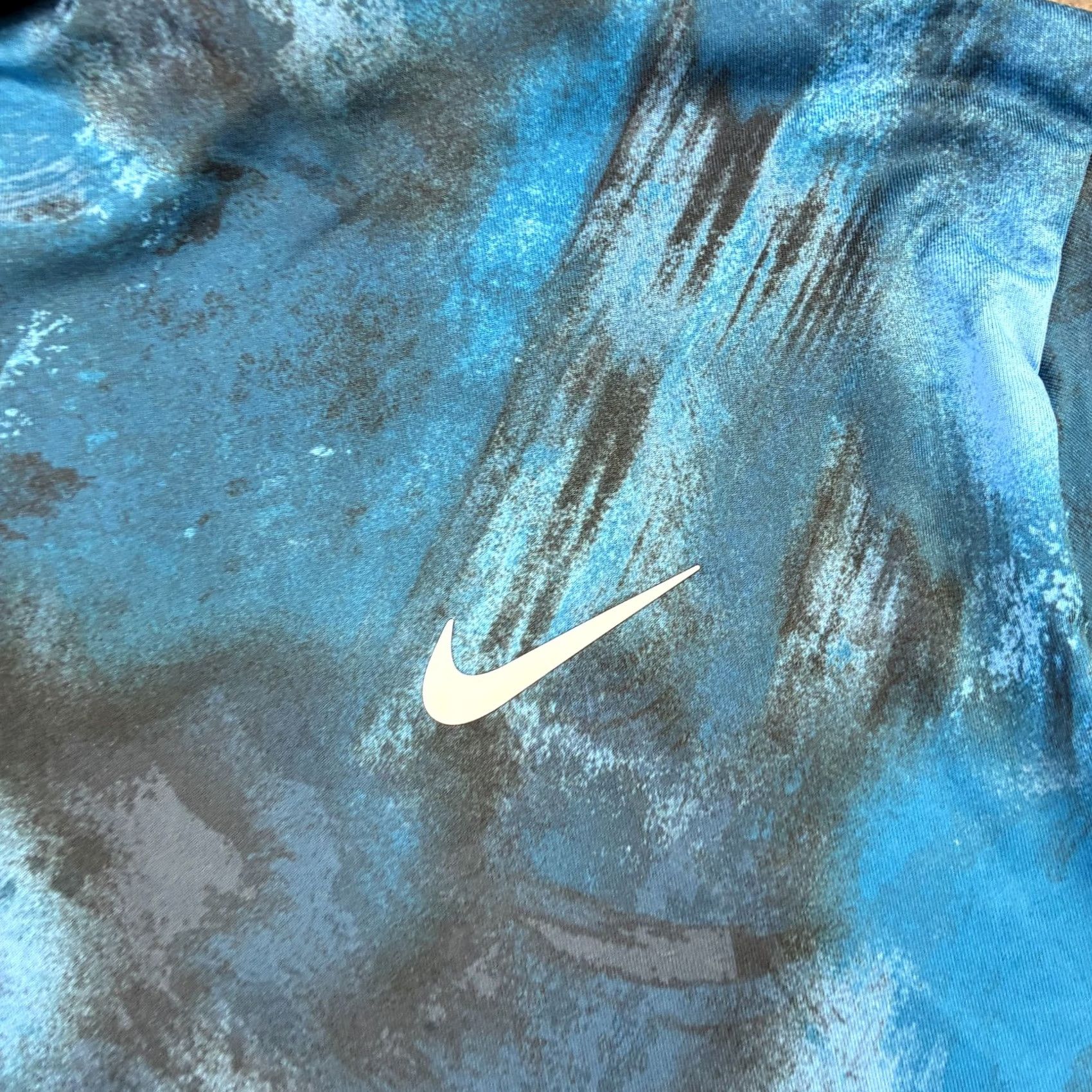 Nike Nike Polo Shirt Mens Large Blue Dri-Fit Golf Tour Camouflage All Seasons Short Sleeve Casual Activewear Shirt Size US L / EU 52-54 / 3 - 6 Thumbnail