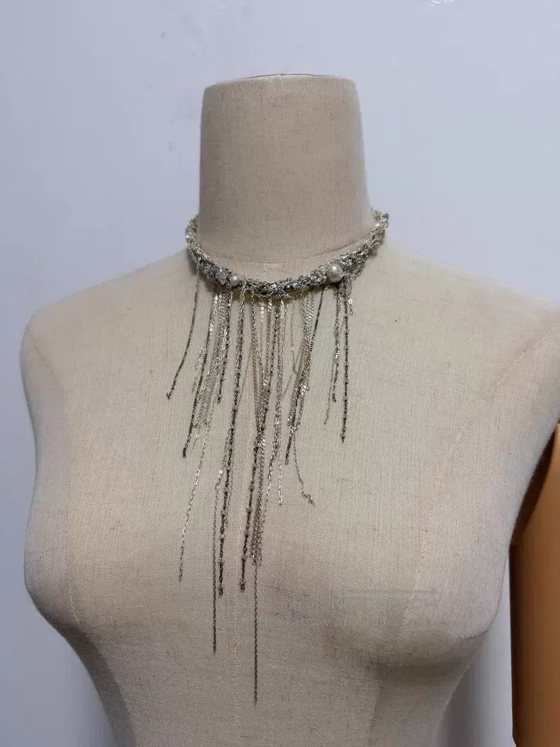 Japanese Brand Japanese Brand Gunda Pearl tassel necklace Size ONE SIZE - 2 Thumbnail