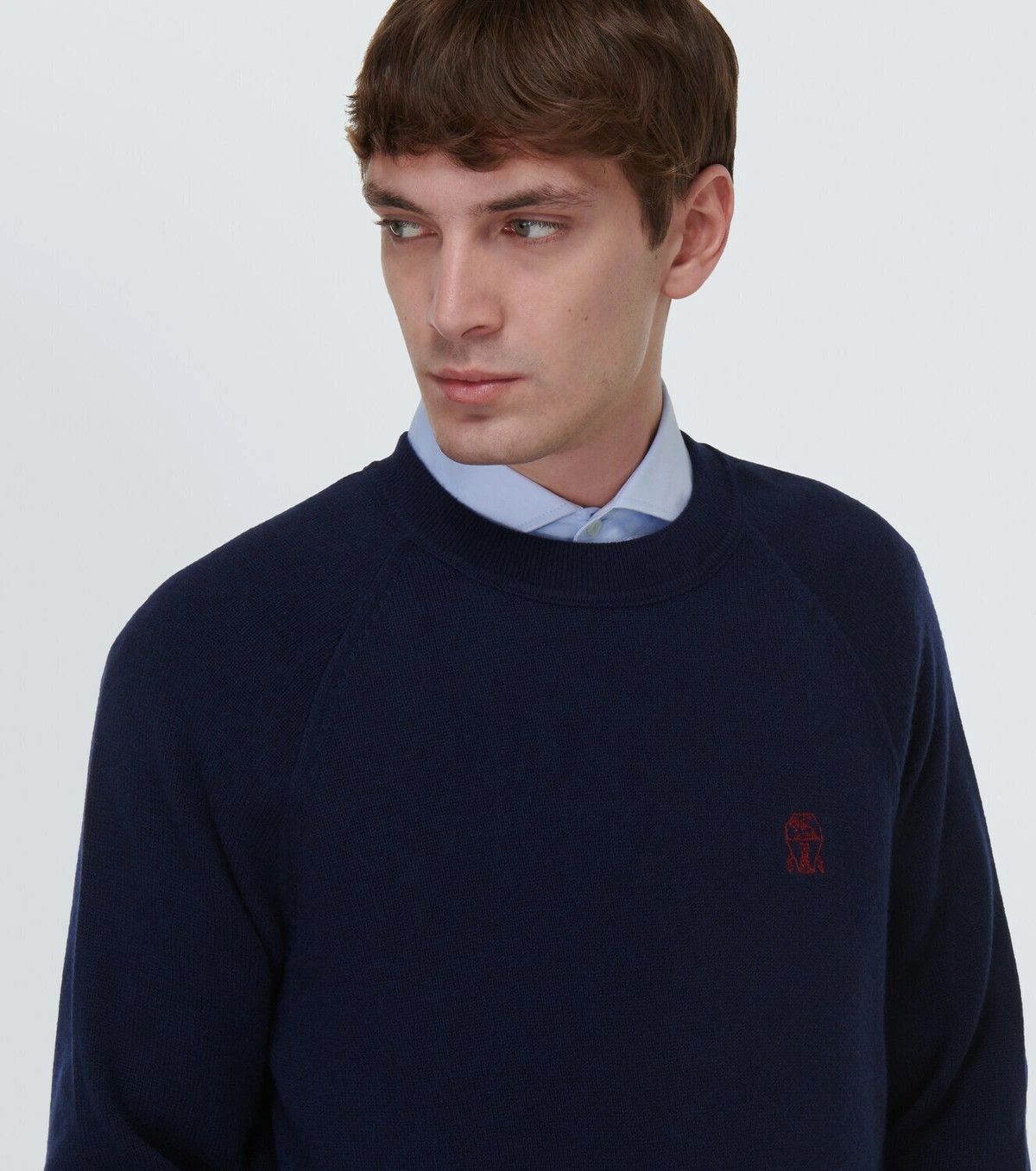 Brunello Cucinelli Sweater in Navy Blue Size US S / EU 44-46 / 1 - 5 Thumbnail