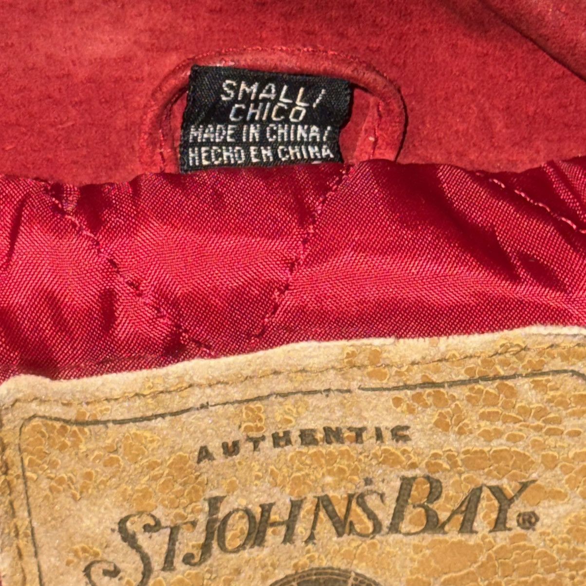 Vintage Vintage red suede jacket Size US S / EU 44-46 / 1 - 5 Thumbnail