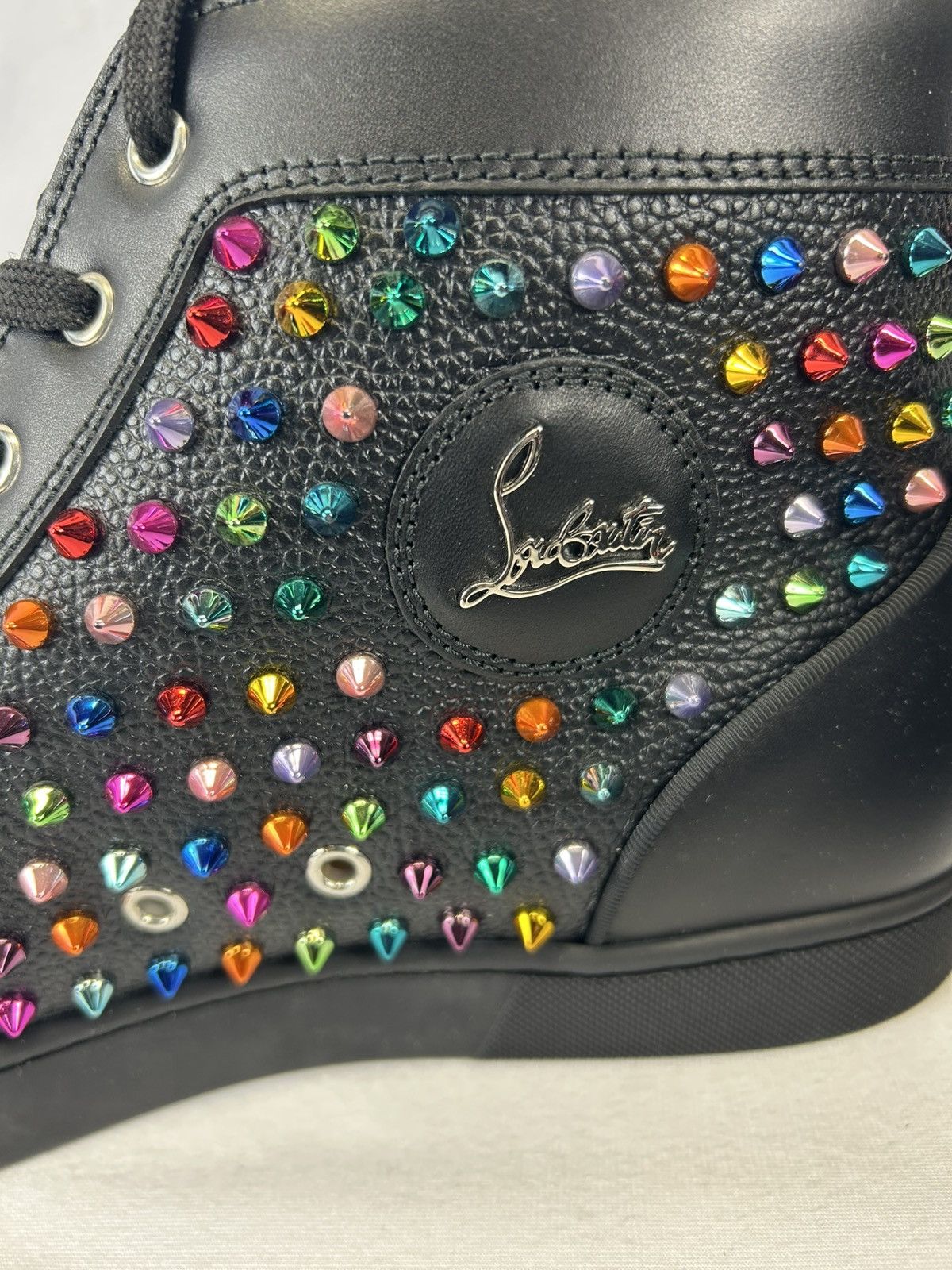 Christian Louboutin CHRISTIAN LOUBOUTIN Louis Spikes Boum Boum Leather Size US 15 / EU 48 - 4 Thumbnail