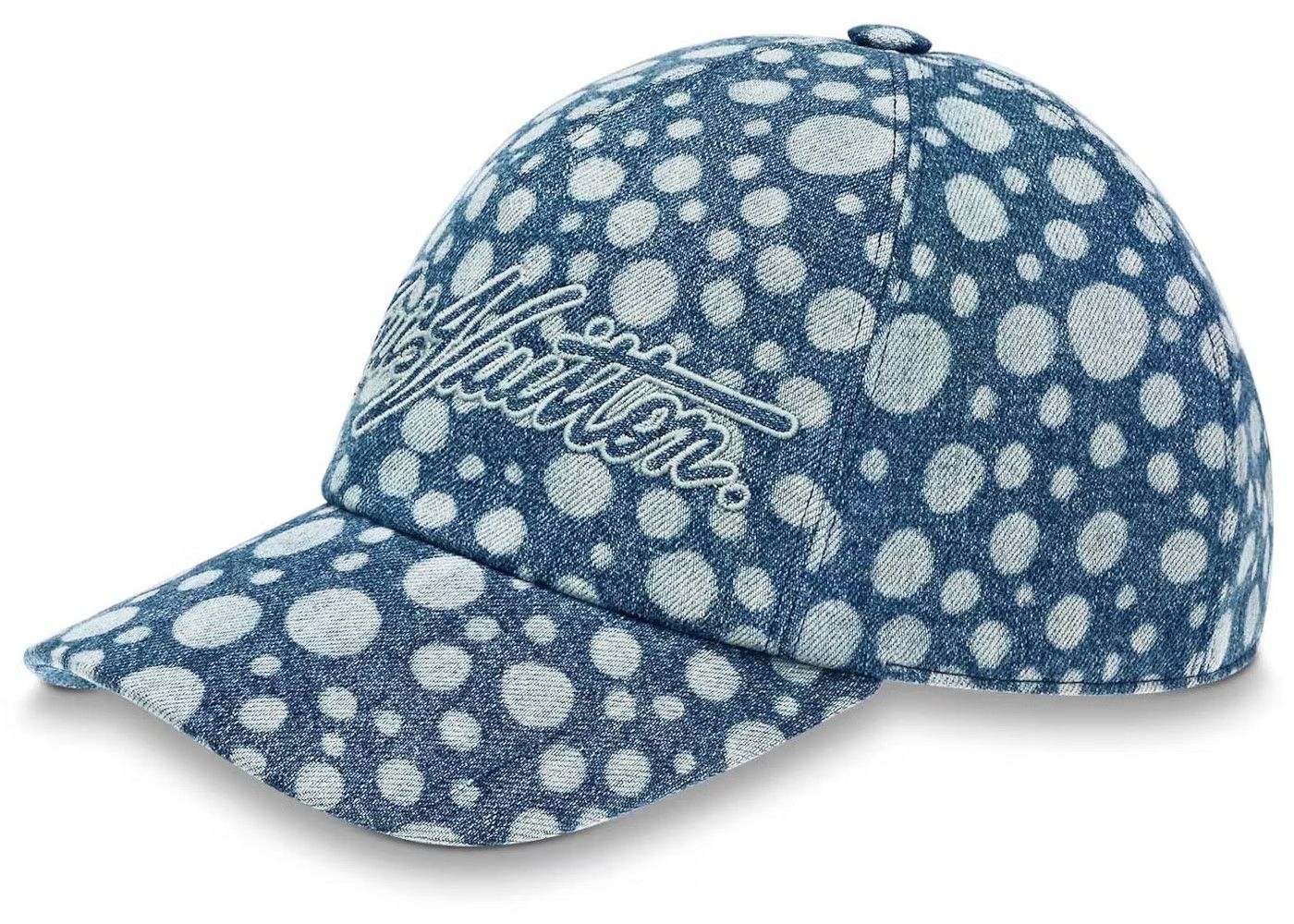 Louis Vuitton LV x YK Denim Pumpkin Cap Denim Blue
