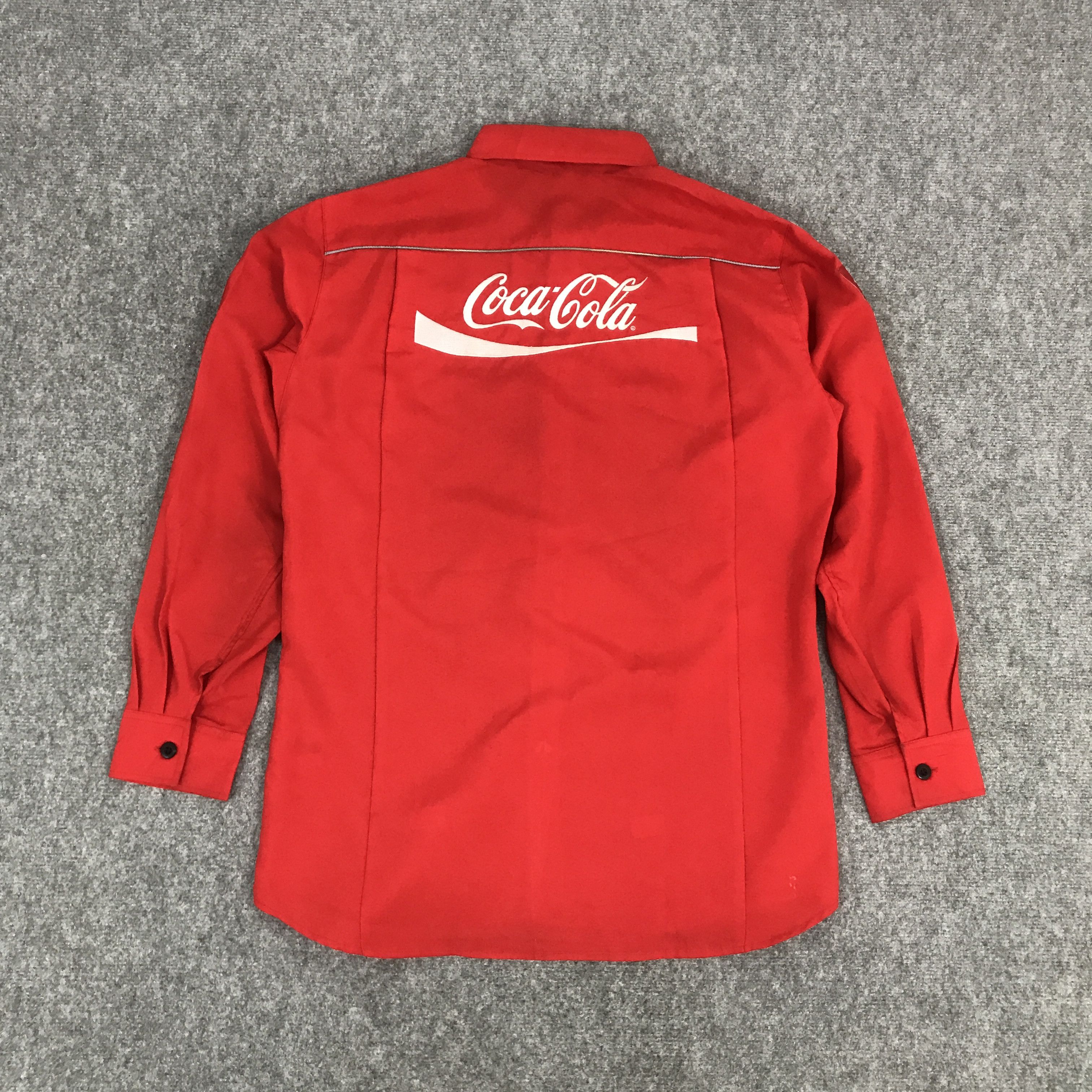 Coca Cola × Japanese Brand VTG 90s COCA-COLA EAST JAPAN BUTTON UP SHIRT LONG SLEEVE Size US L / EU 52-54 / 3 - 1 Thumbnail