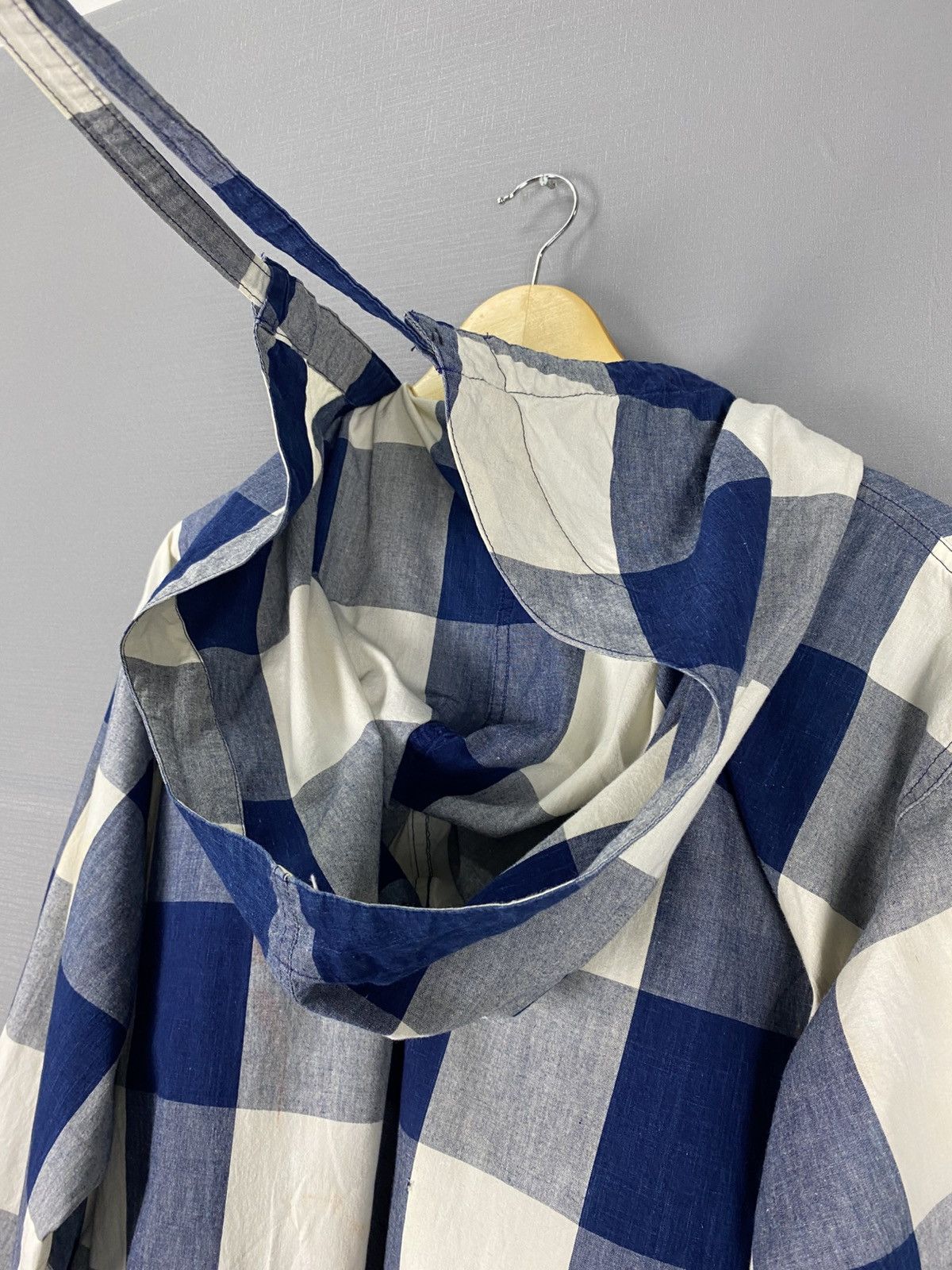 Hai Sporting Gear Vintage Hai Sporting Gear Checked Cotton Smock Jacket Size US M / EU 48-50 / 2 - 5 Thumbnail