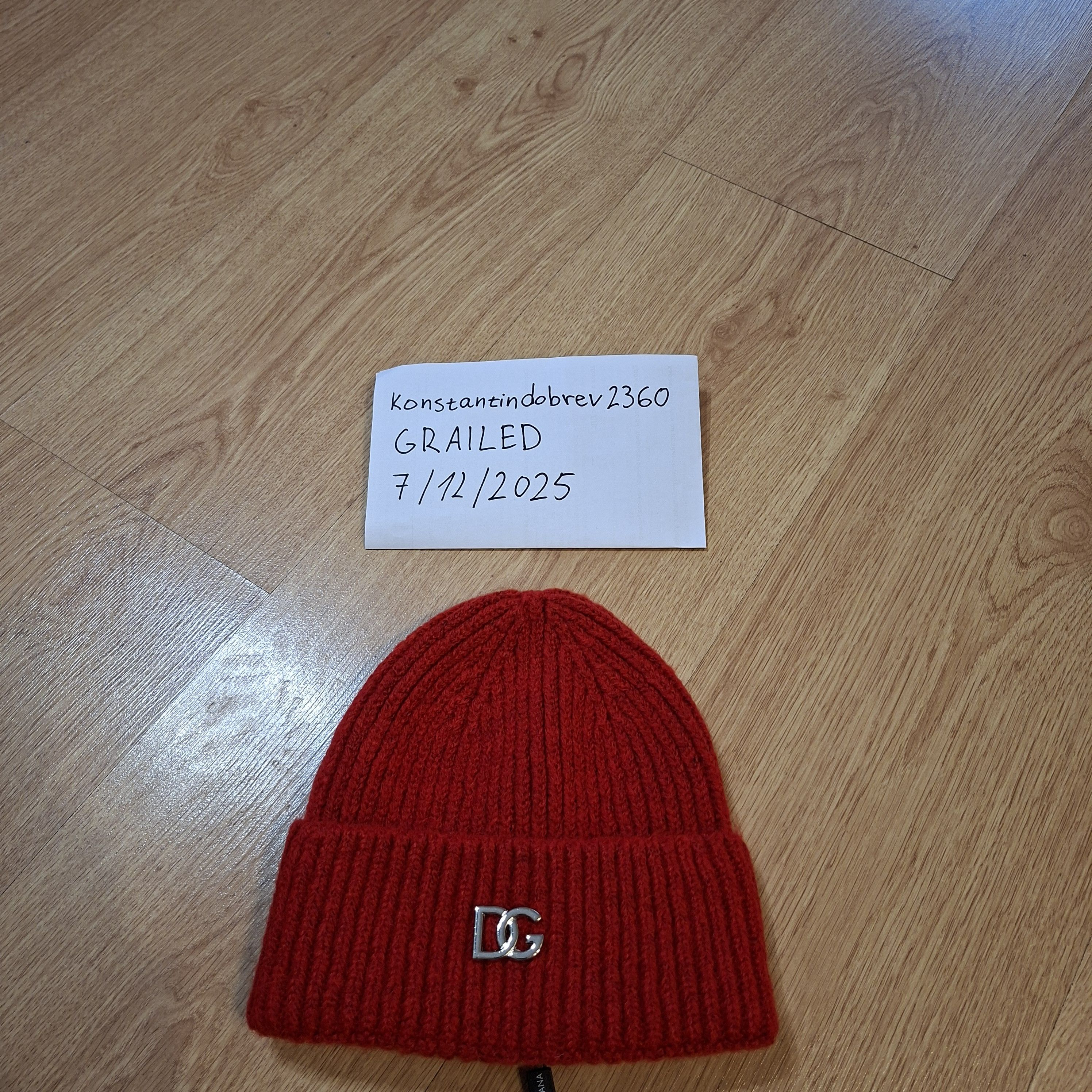 Dolce & Gabbana Dolce Gabbana red hat Size ONE SIZE - 2 Thumbnail