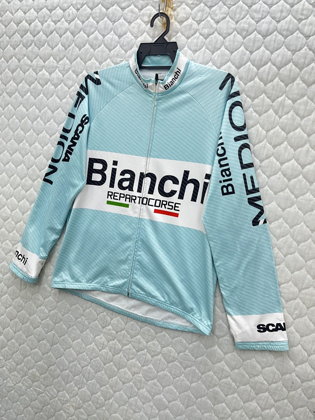 Bicycle ❤️‍🔥❤️‍🔥❤️‍🔥BIANCHI BICYCLES ZIPPER SHIRTS Size US L / EU 52-54 / 3 - 3 Thumbnail