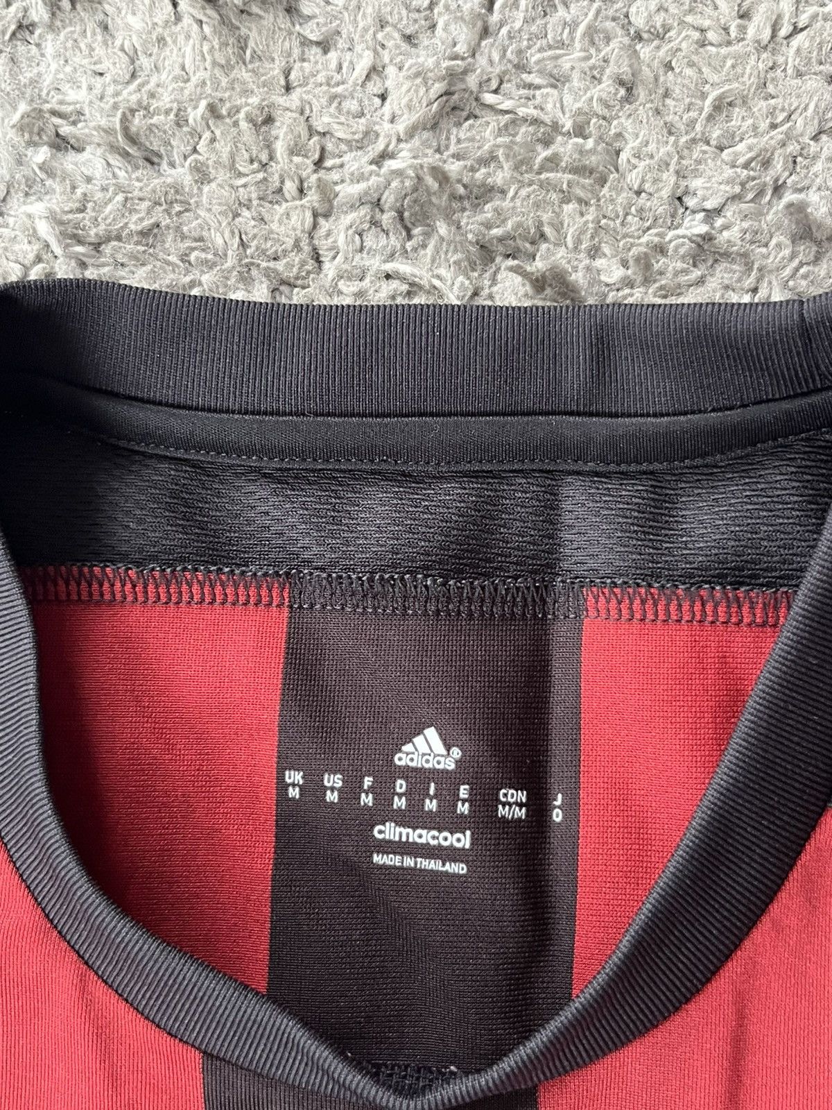 Adidas Vintage Tee Adidas Soccer Football MILAN Streetwear Size US M / EU 48-50 / 2 - 4 Thumbnail