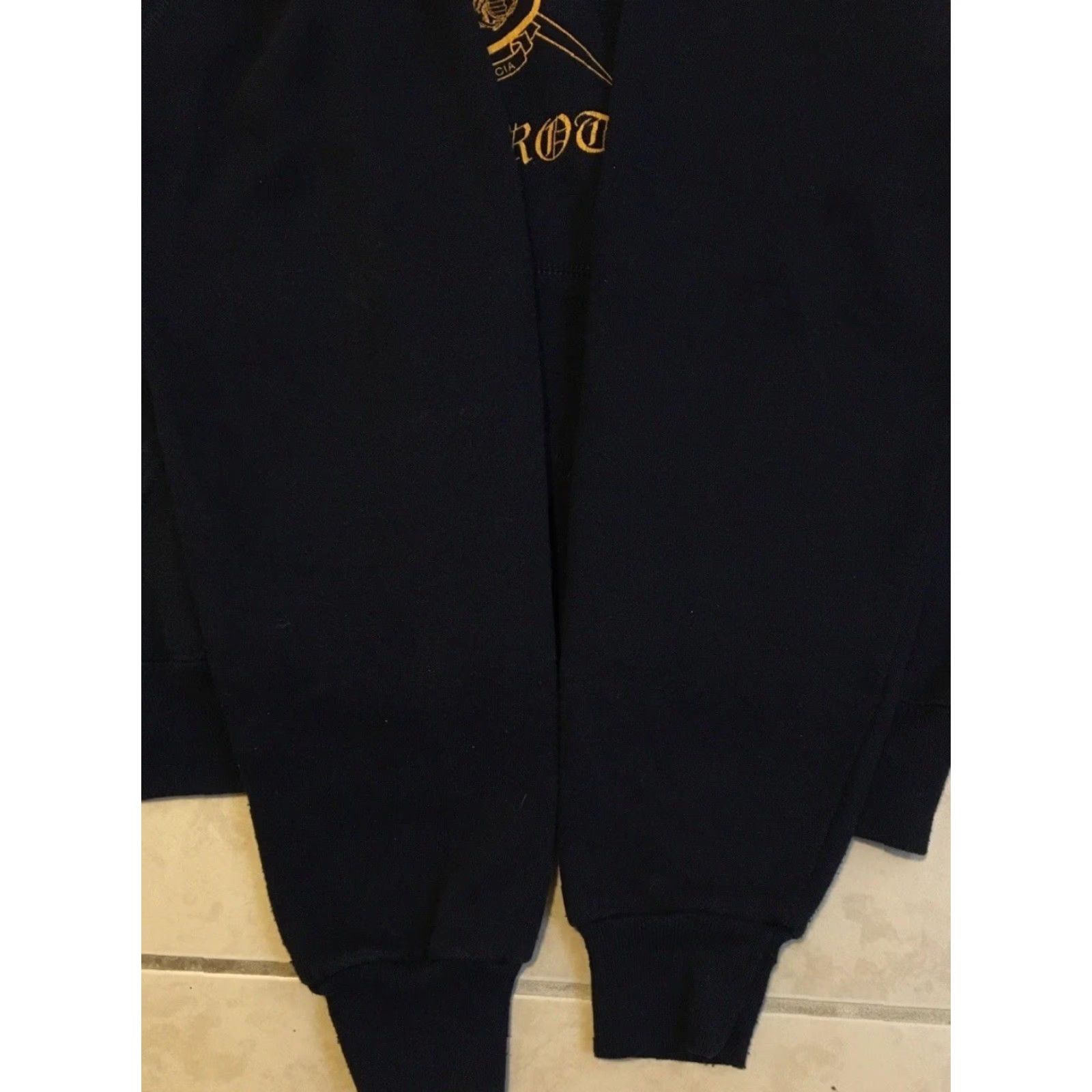 Vintage VINTAGE 80s Texas Tech Faded ROTC Hoodie Army College Military PE Track Grunge 90s Size US S / EU 44-46 / 1 - 3 Thumbnail