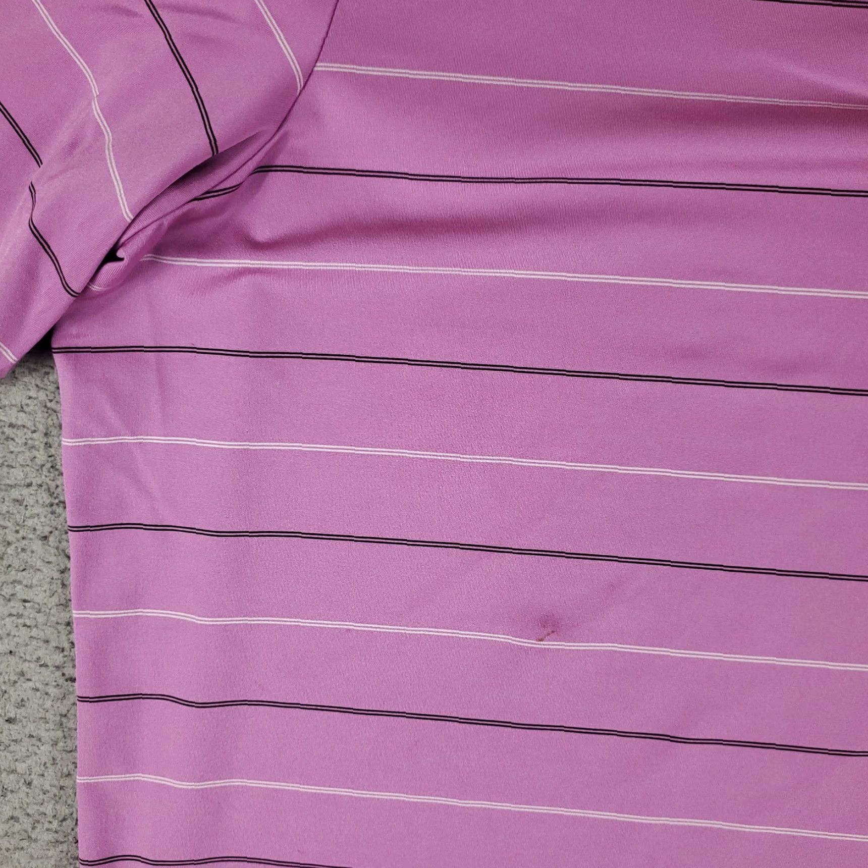Ralph Lauren Ralph Lauren RLX Polo Shirt Mens XL Purple Striped Short Sleeve Golf Size US XL / EU 56 / 4 - 3 Thumbnail