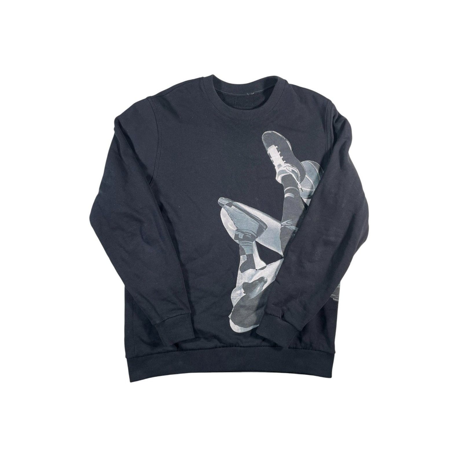 Givenchy Givenchy Dunk Black Crewneck Size US L / EU 52-54 / 3 - 1 Thumbnail