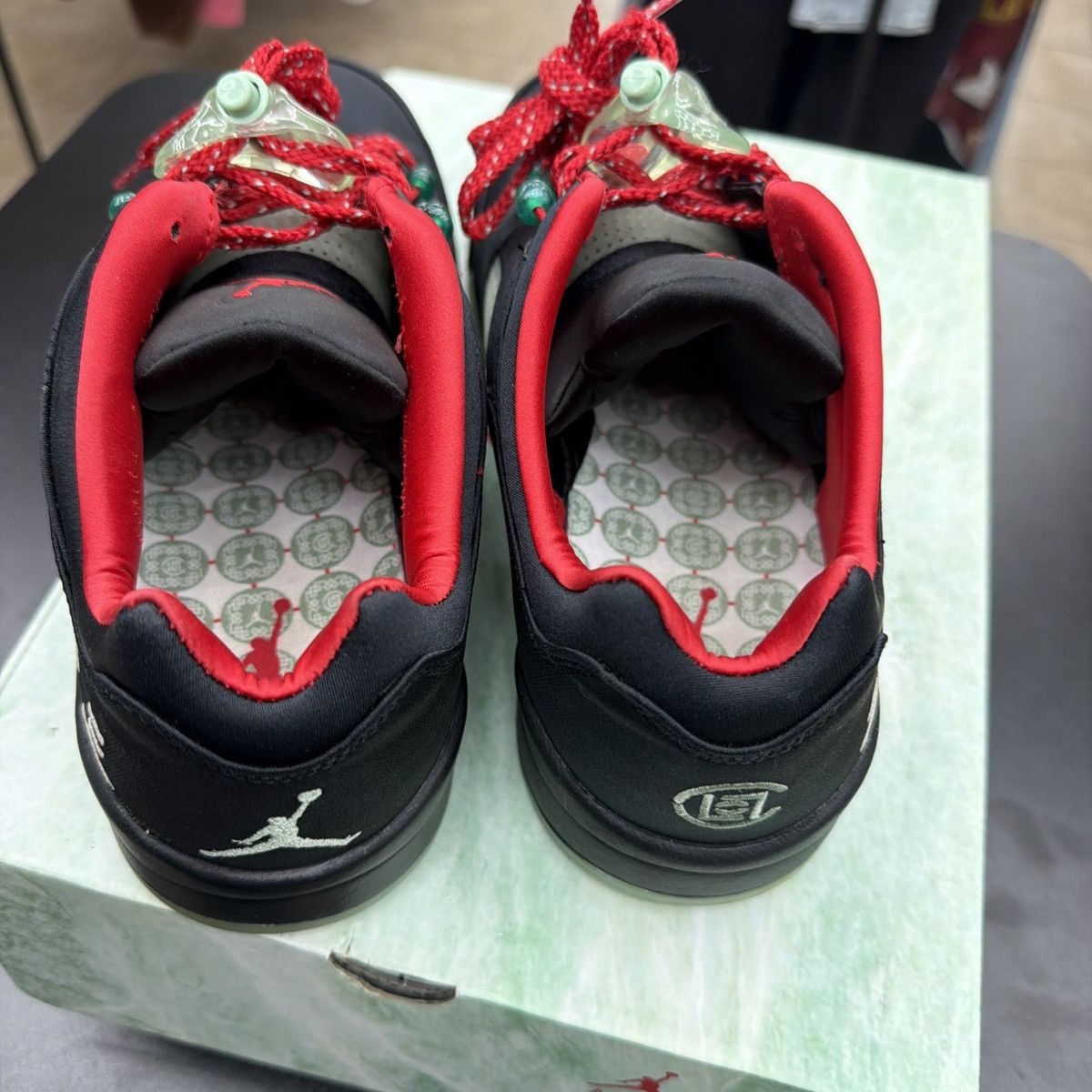 Jordan Brand Air Jordan 5 Retro Low SP Clot Black Jade Men's Size 10 Size US 10 / EU 43 - 11 Thumbnail