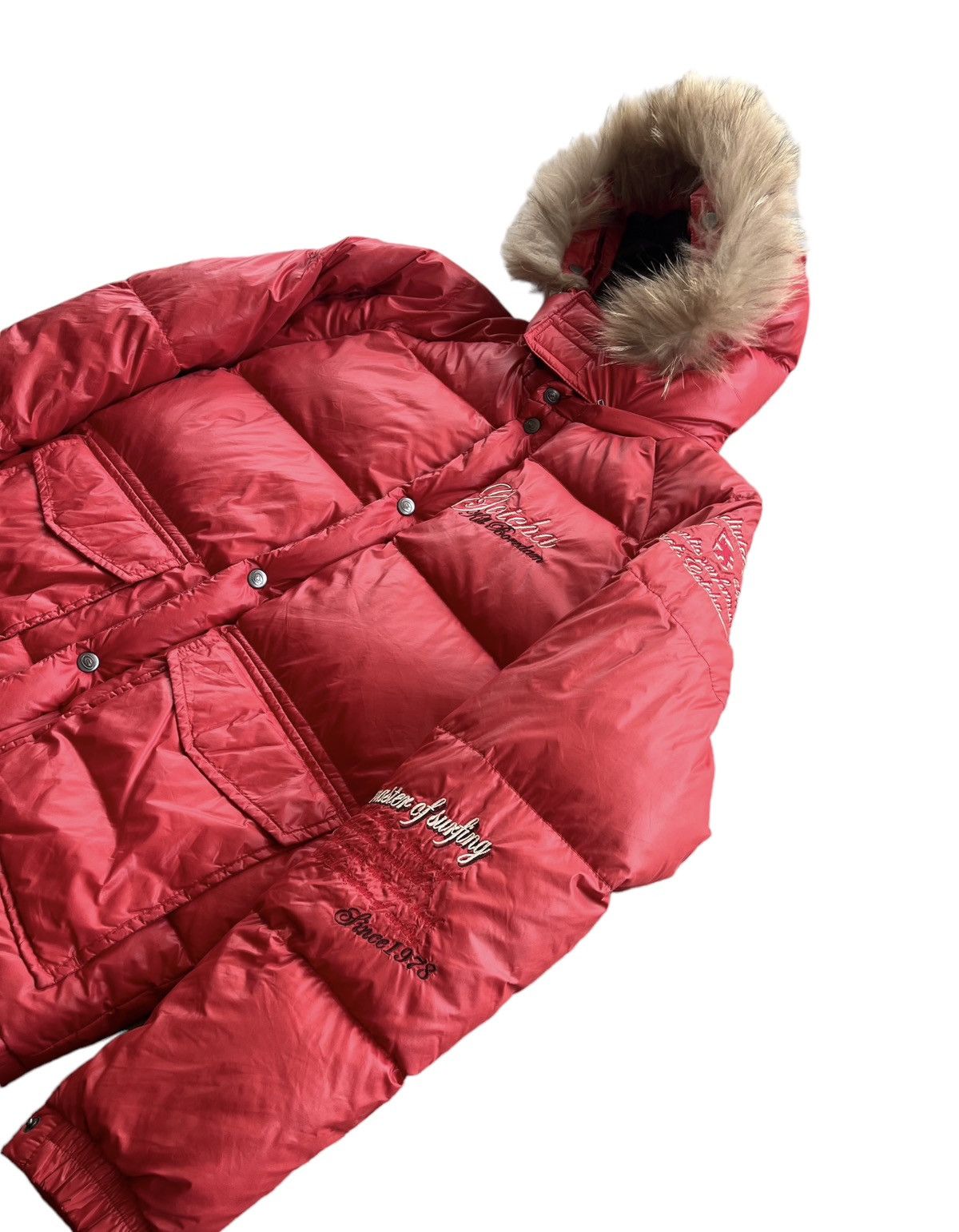 Le Grande Bleu (L.G.B.) Y2KJapanese Archive Vkei gotcha fur hoodie puffer jacket Size US L / EU 52-54 / 3 - 3 Thumbnail