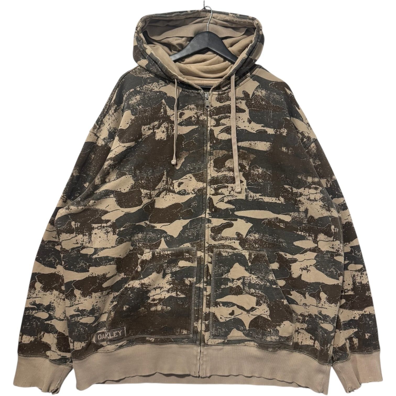 Oakley Vintage Oakley Camo Full Zip Hoodie XXL Size US XL / EU 56 / 4 - 1 Thumbnail