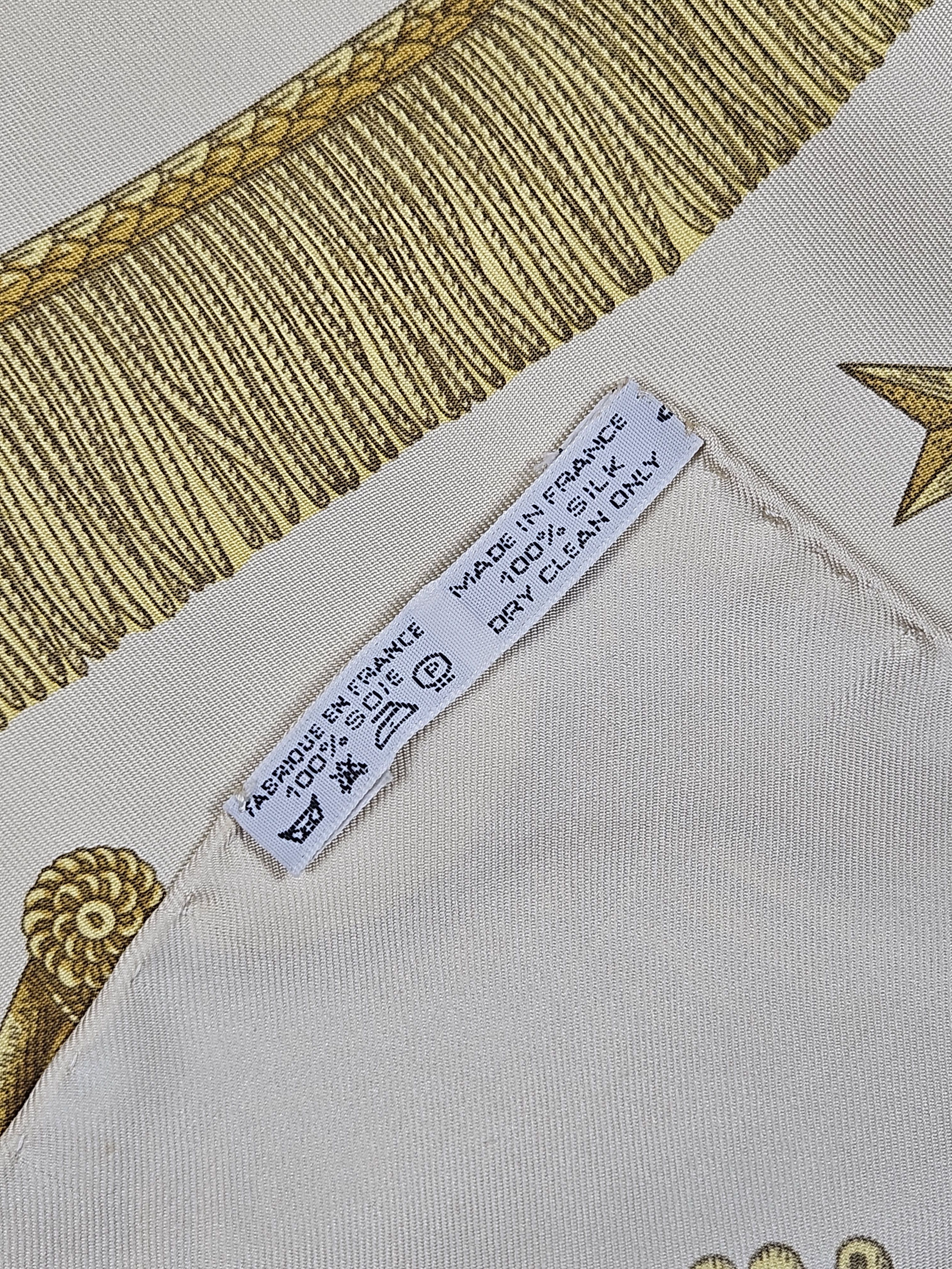 Hermes Hermes Poste et Cavalarie Silk Scarf Size ONE SIZE - 5 Thumbnail