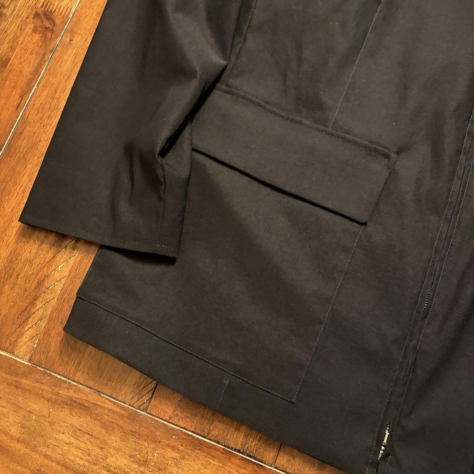 Gianfranco Ferre Gianfranco Ferre Jeans Coat 58 Softshell Zip Overcoat Italy Size US L / EU 52-54 / 3 - 5 Thumbnail