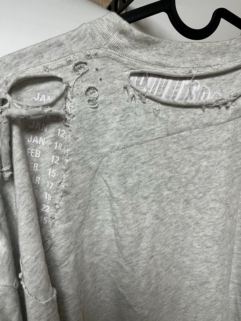 Balenciaga Balenciaga Grey Havoc Calendar 3B Short Sleeve Size US M / EU 48-50 / 2 - 4 Thumbnail