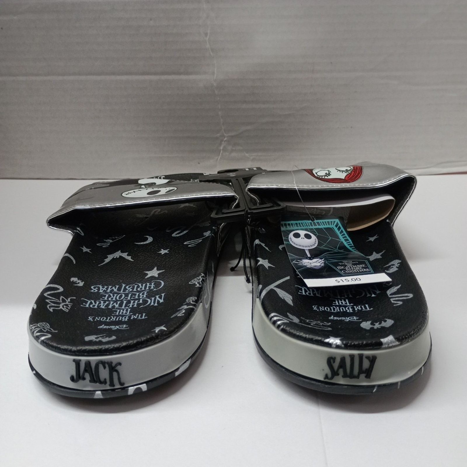 Disney Nightmare Before Christmas Metallic Slides Women's Size 11 Size US 11 / IT 41 - 3 Thumbnail