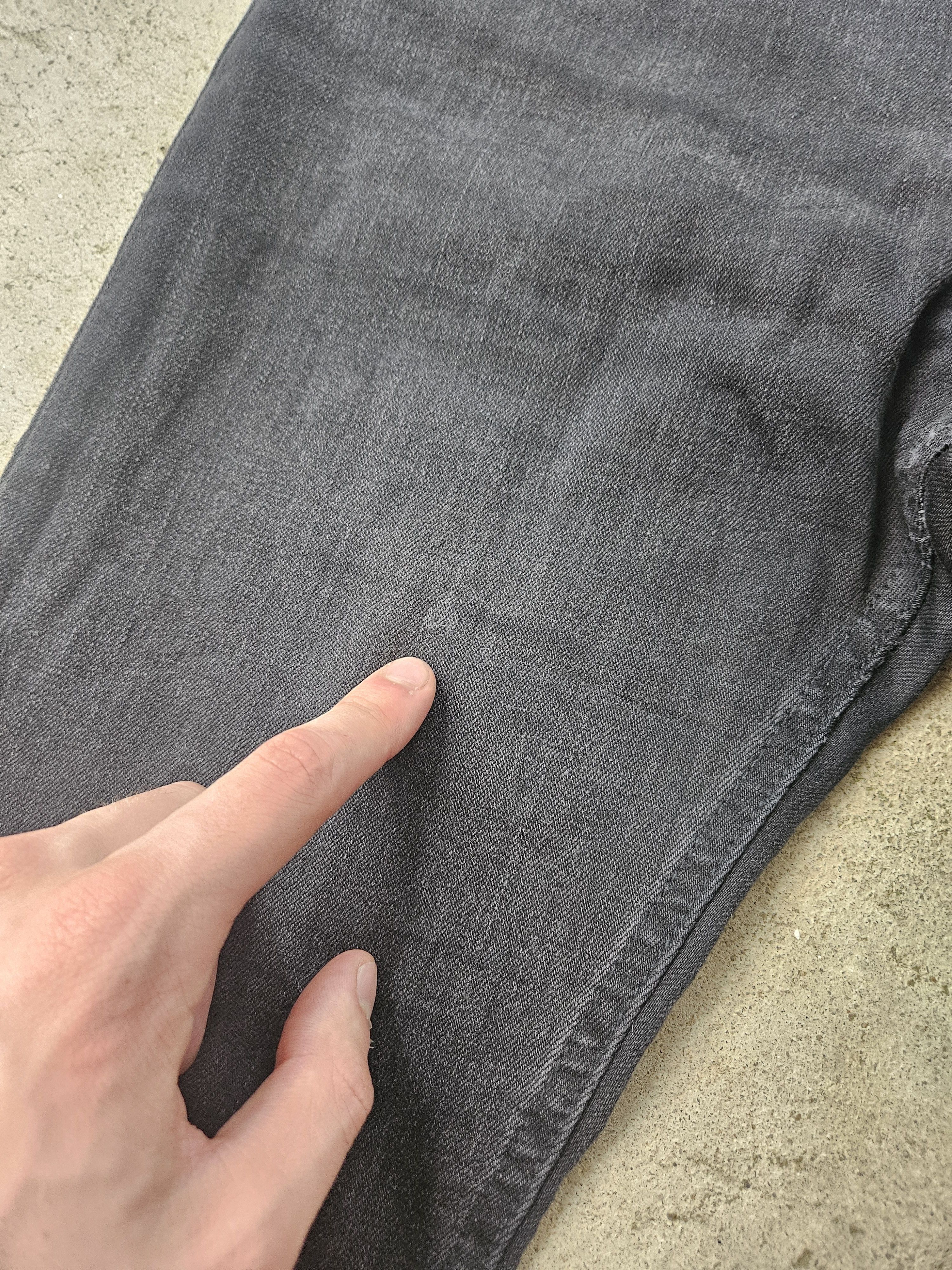 Acne Studios Blå Konst Climb Dark Blue Black Denim Jeans Size US 28 / EU 44 - 7 Thumbnail