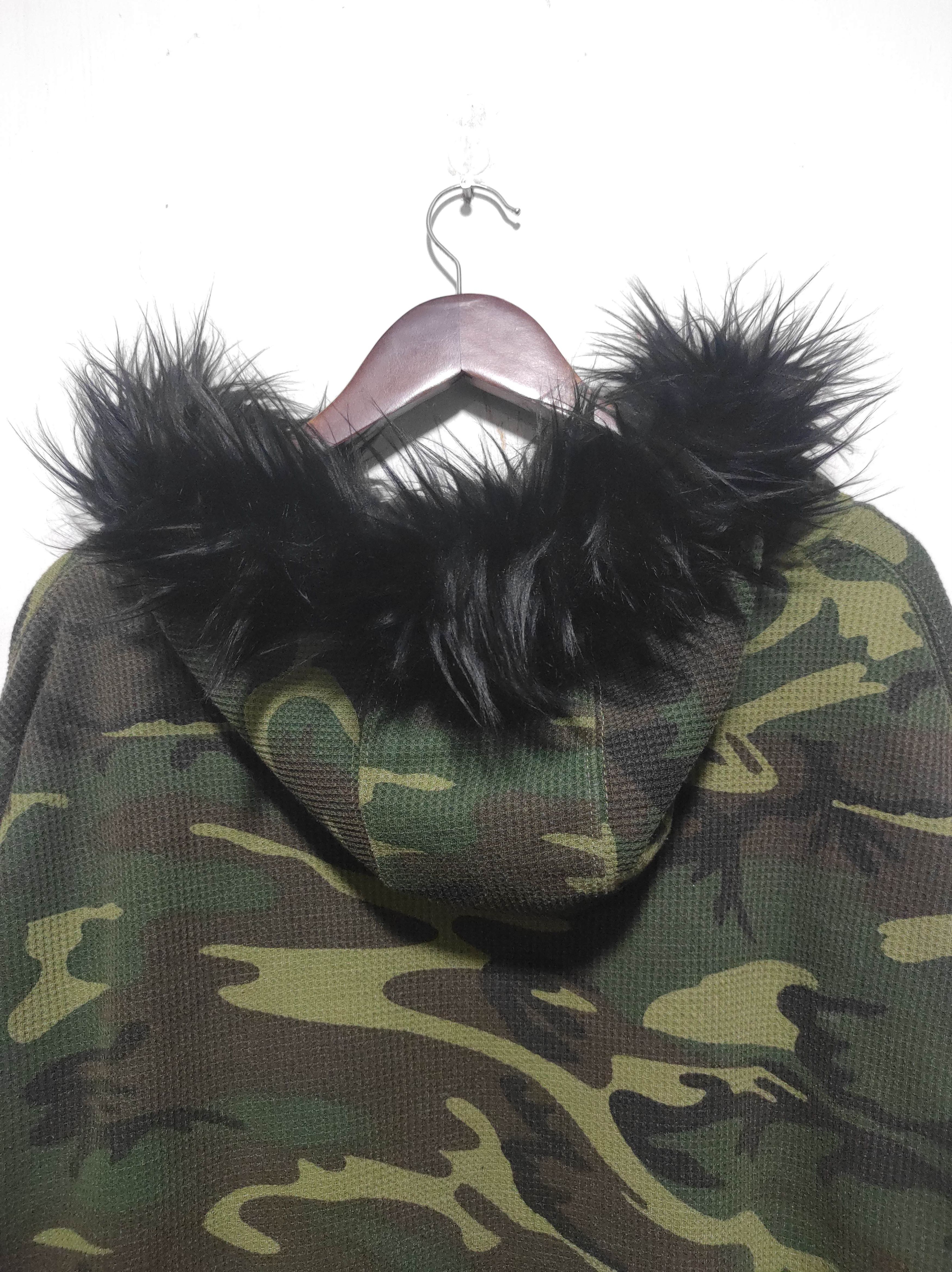 Hysteric Glamour Pro Club Camo Reversible Heavy Zipper Fur Hoodie LGB style Size US XXL / EU 58 / 5 - 11 Thumbnail
