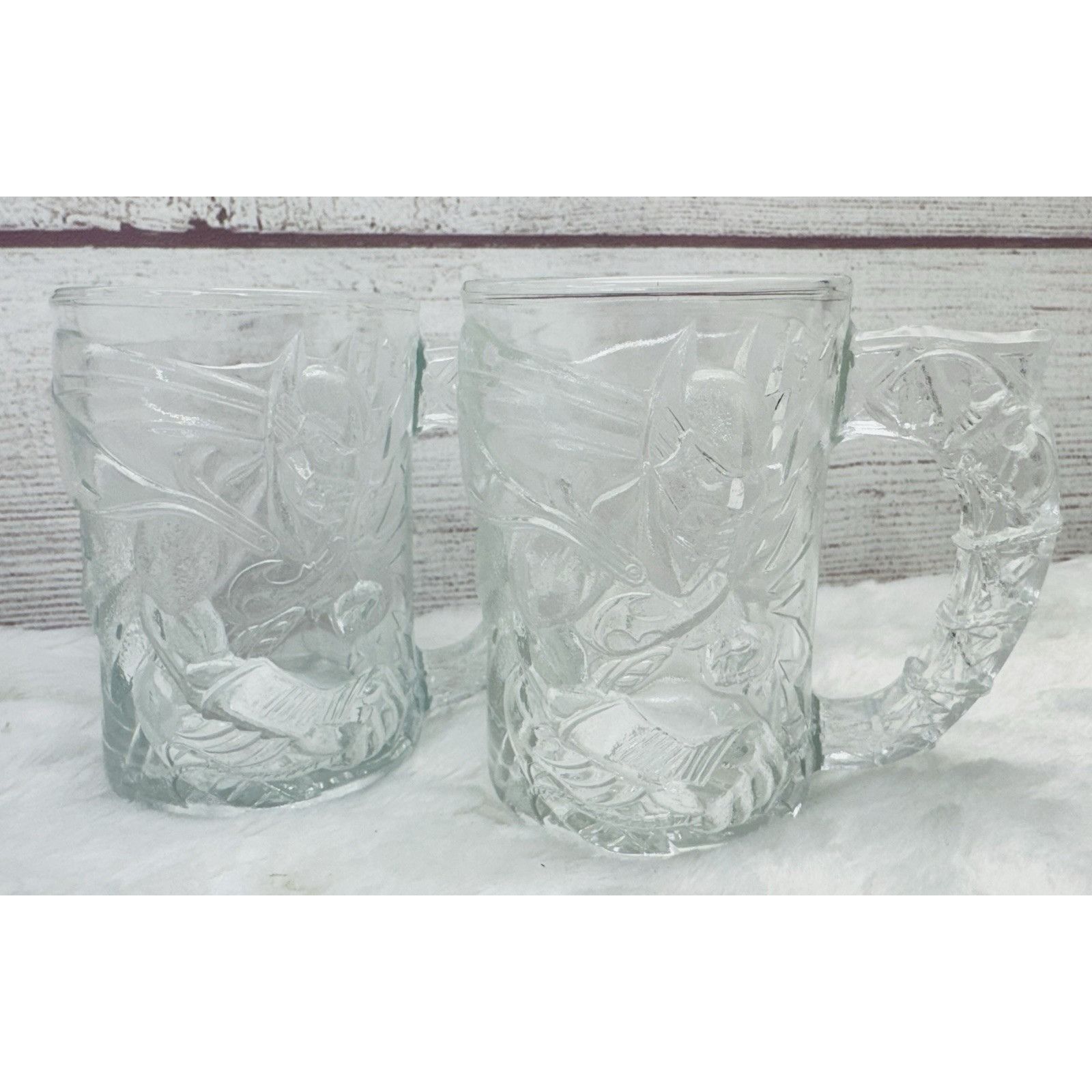 Other McDonalds Batman Forever "BATMAN" Vintage Glass Coffee Mug C Size ONE SIZE - 1 Thumbnail