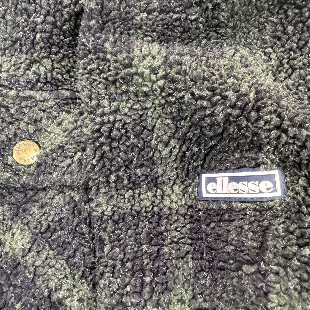 Ellesse × If Six Was Nine Ellesse Shadow Plaid Quilted Lining Fleece Zipper Jacket Size US M / EU 48-50 / 2 - 10 Thumbnail