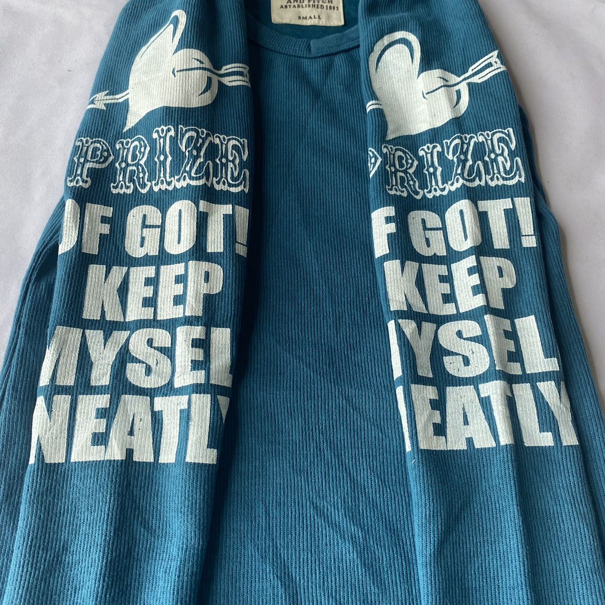 Beauty Beast × If Six Was Nine × Le Grande Bleu (L.G.B.) Japanese Poem and graphic Long Sleeve Affliction Style Size S / US 4 / IT 40 - 6 Thumbnail