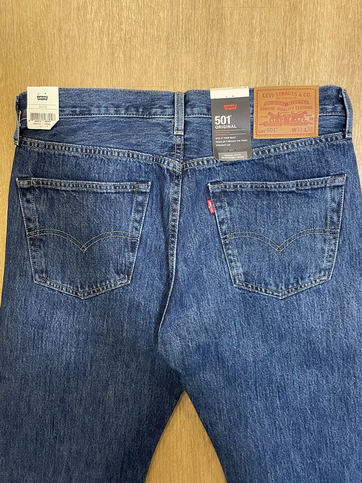 Levi's 501 Denim Size US 33 - 4 Thumbnail